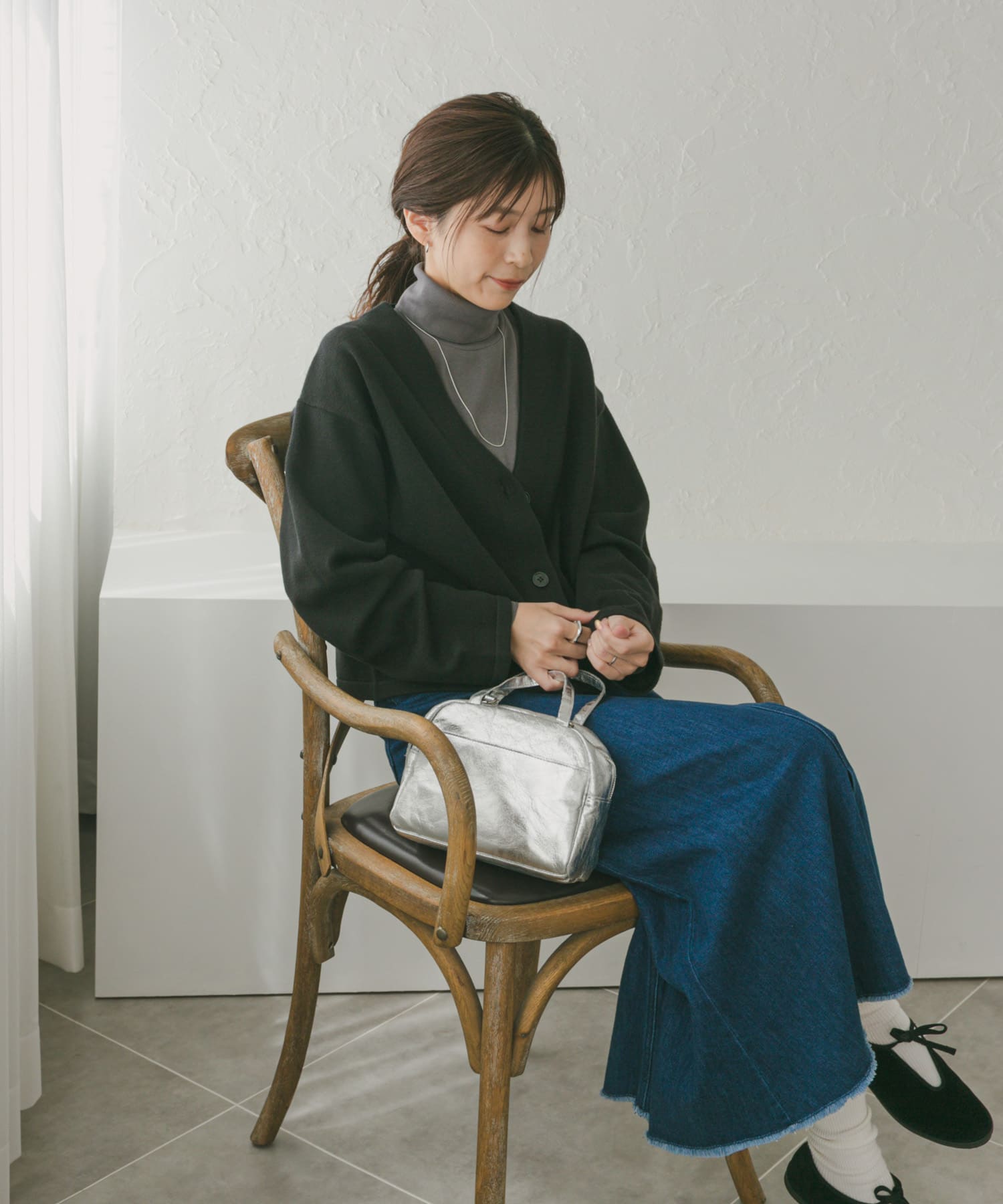 身長：162cm サイズ：M