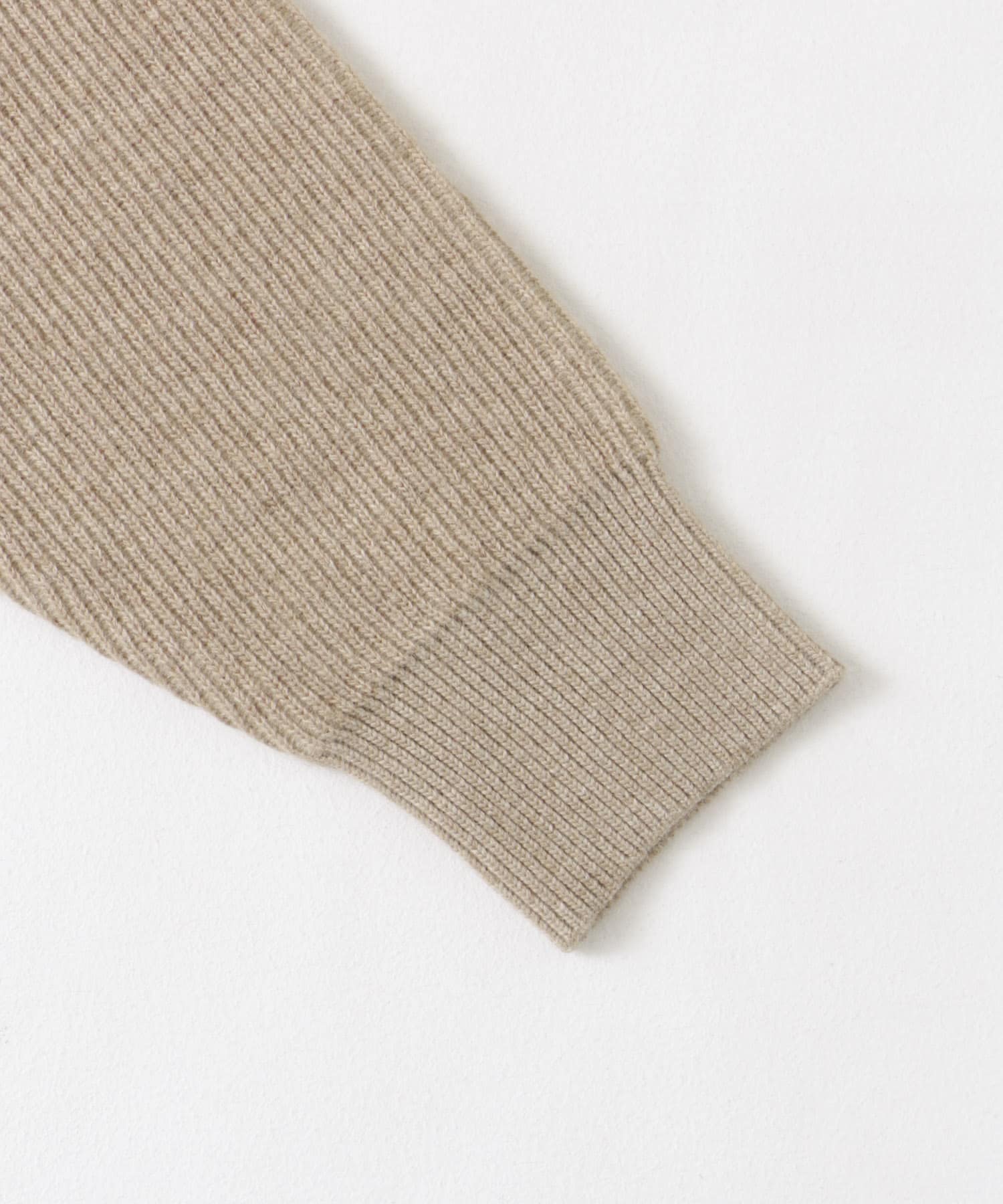 針抜きフラフィーニット BEIGE M