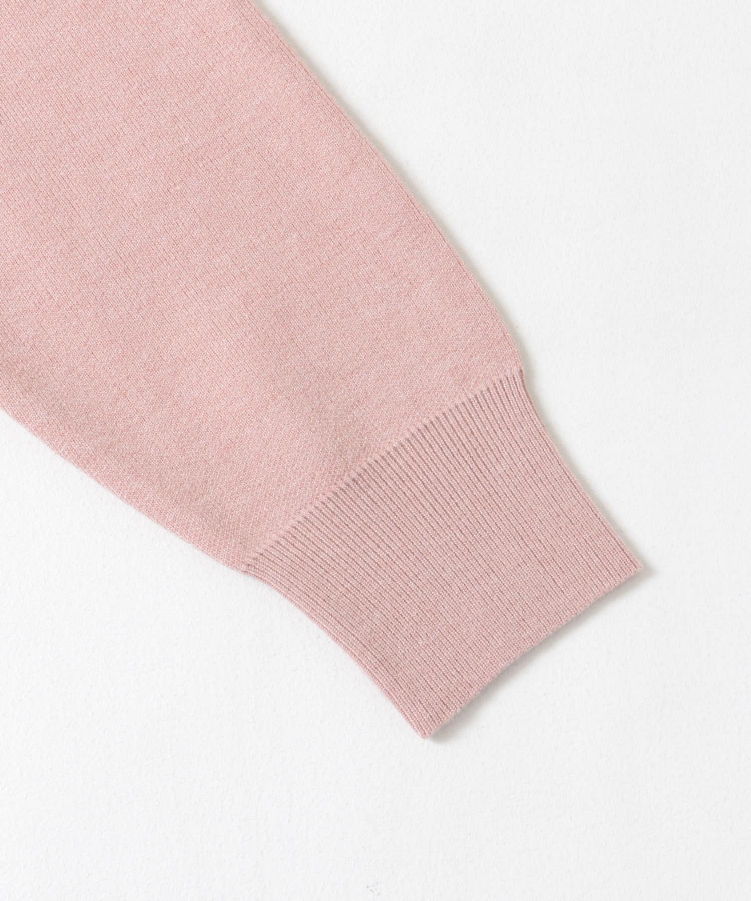 コクーンシルエットチュニックニット PINK M