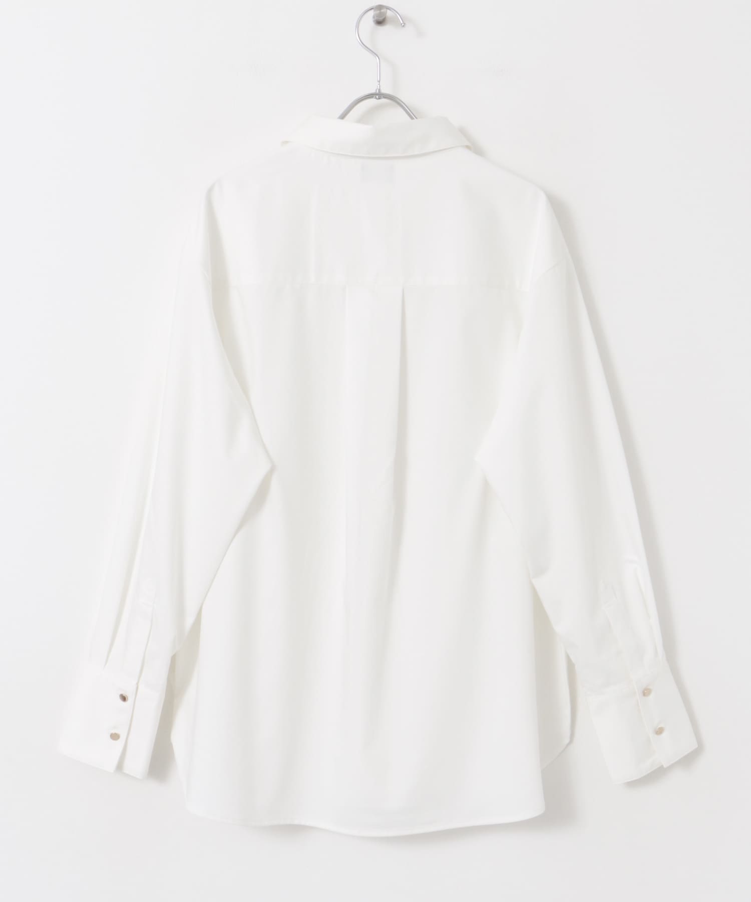 ゴールドボタンチュニックシャツ OFF WHITE M