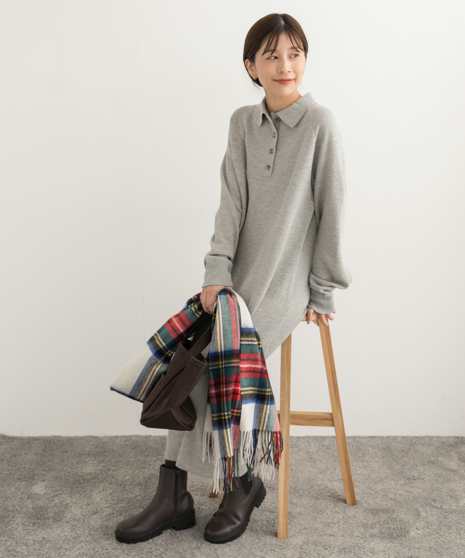 身長：162cm サイズ：M