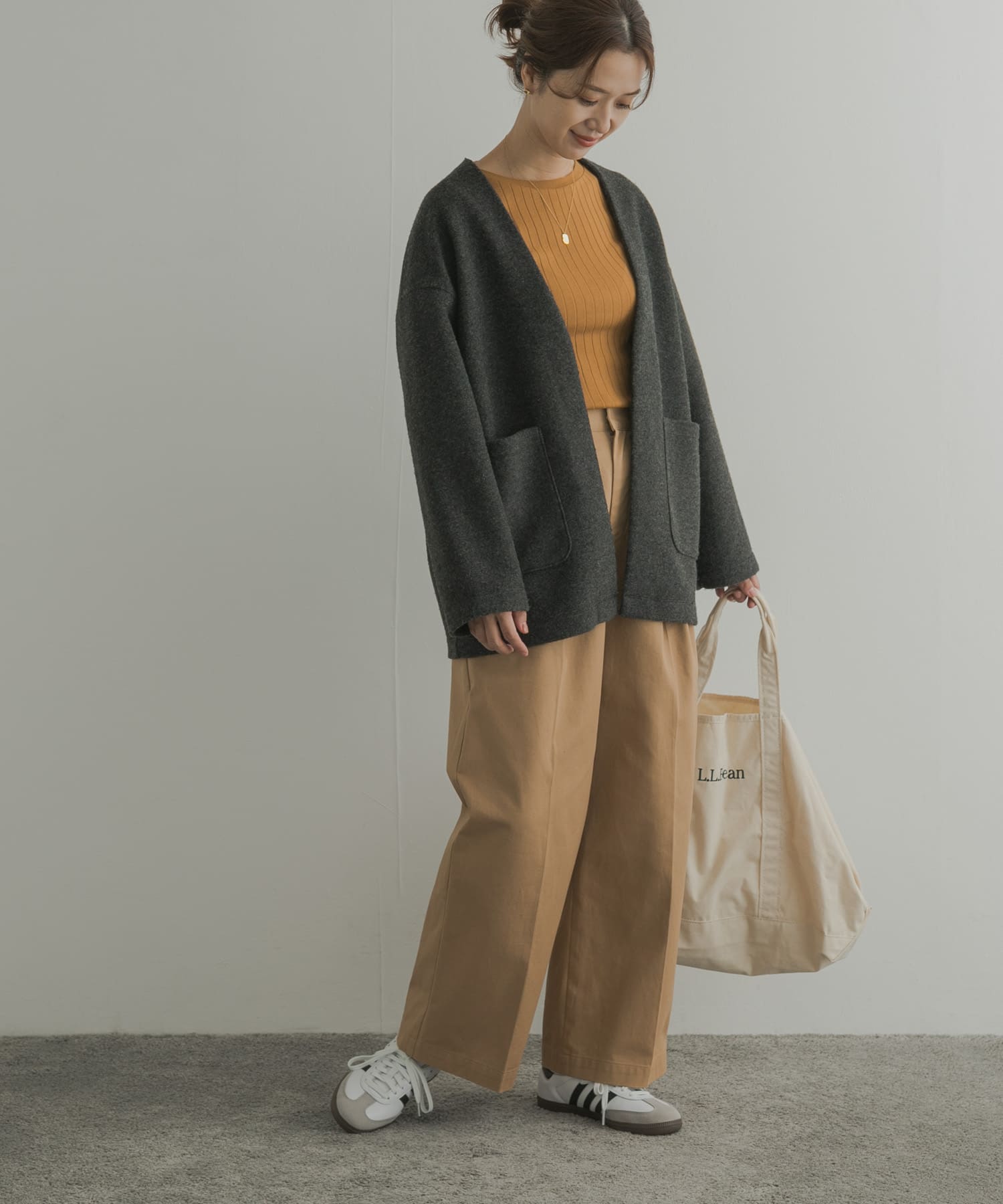 身長：168cm サイズ：M