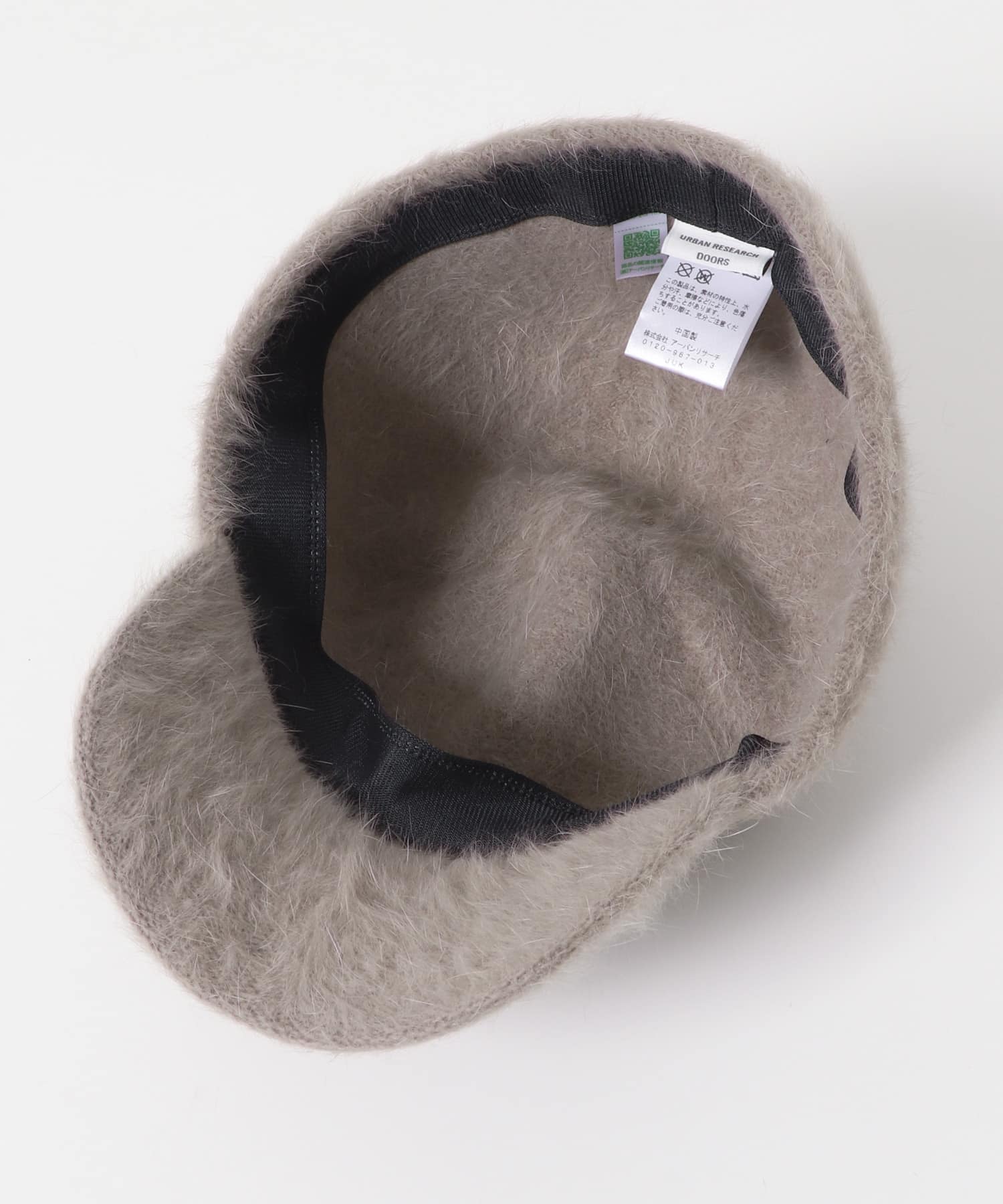 アンゴラキャップ BEIGE one