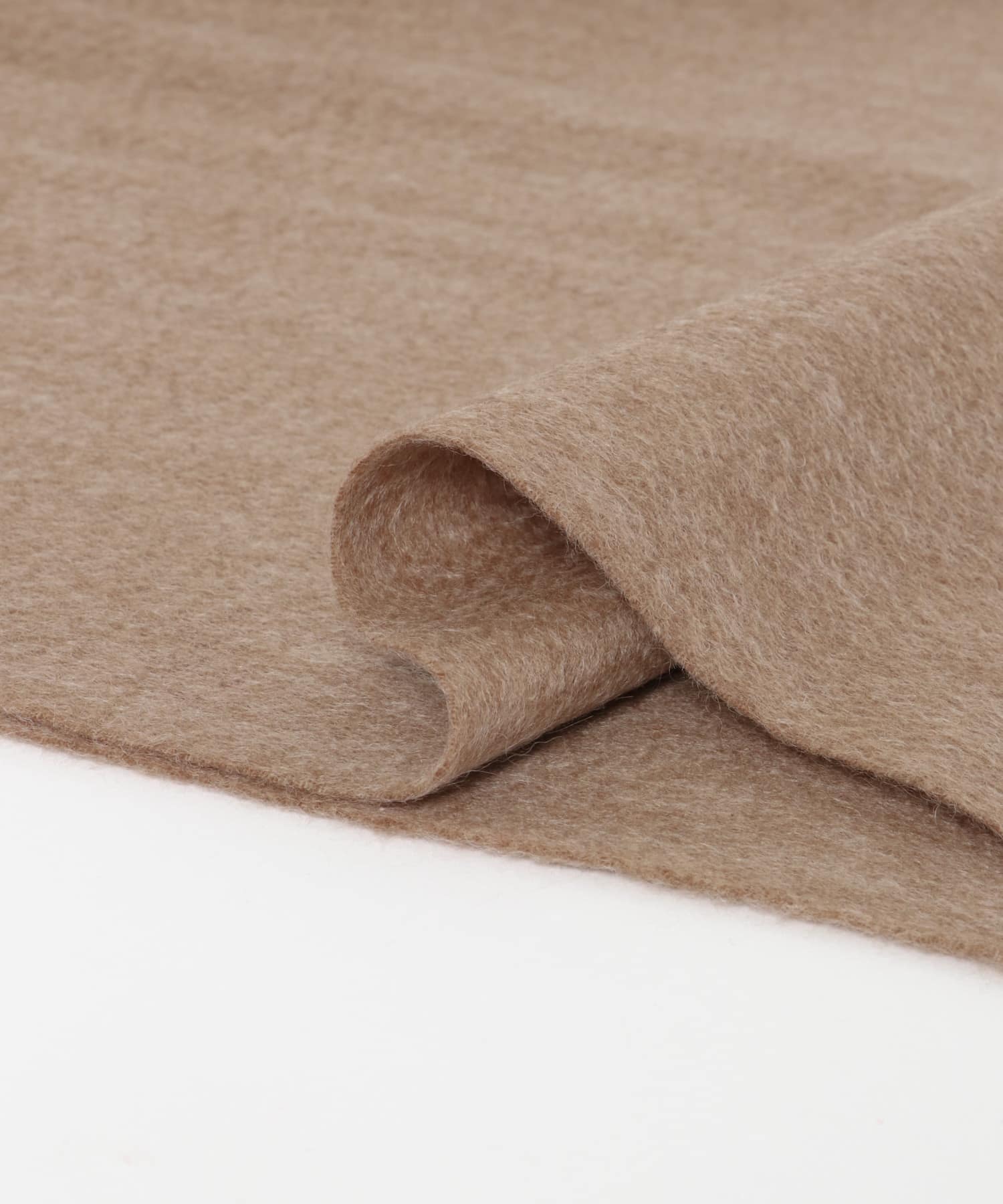 しっとりカシミヤ混ストール BROWN one