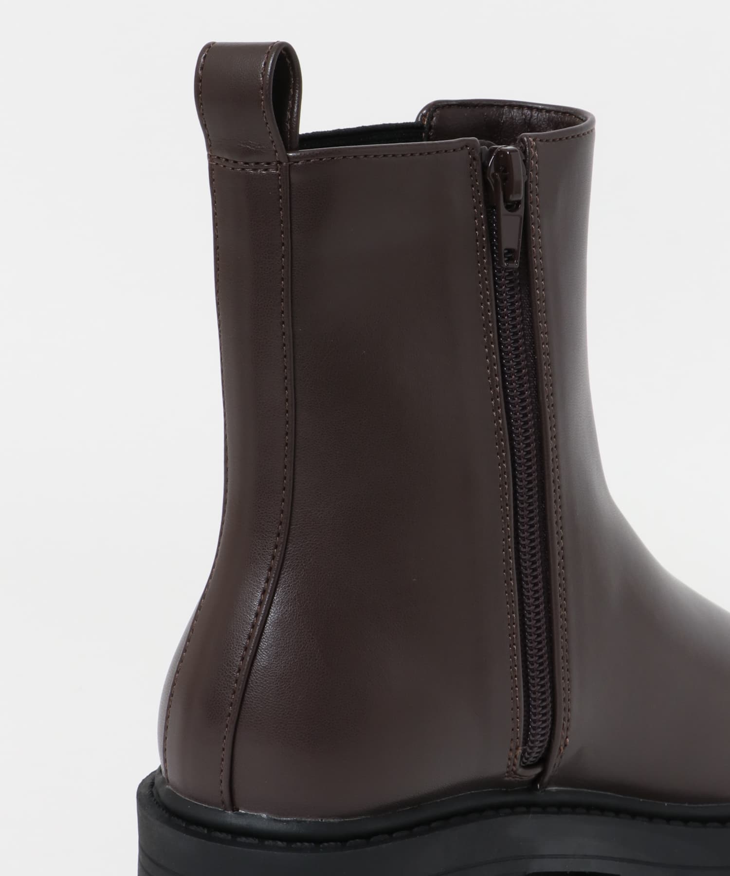 トラックソールブーツ BROWN 36