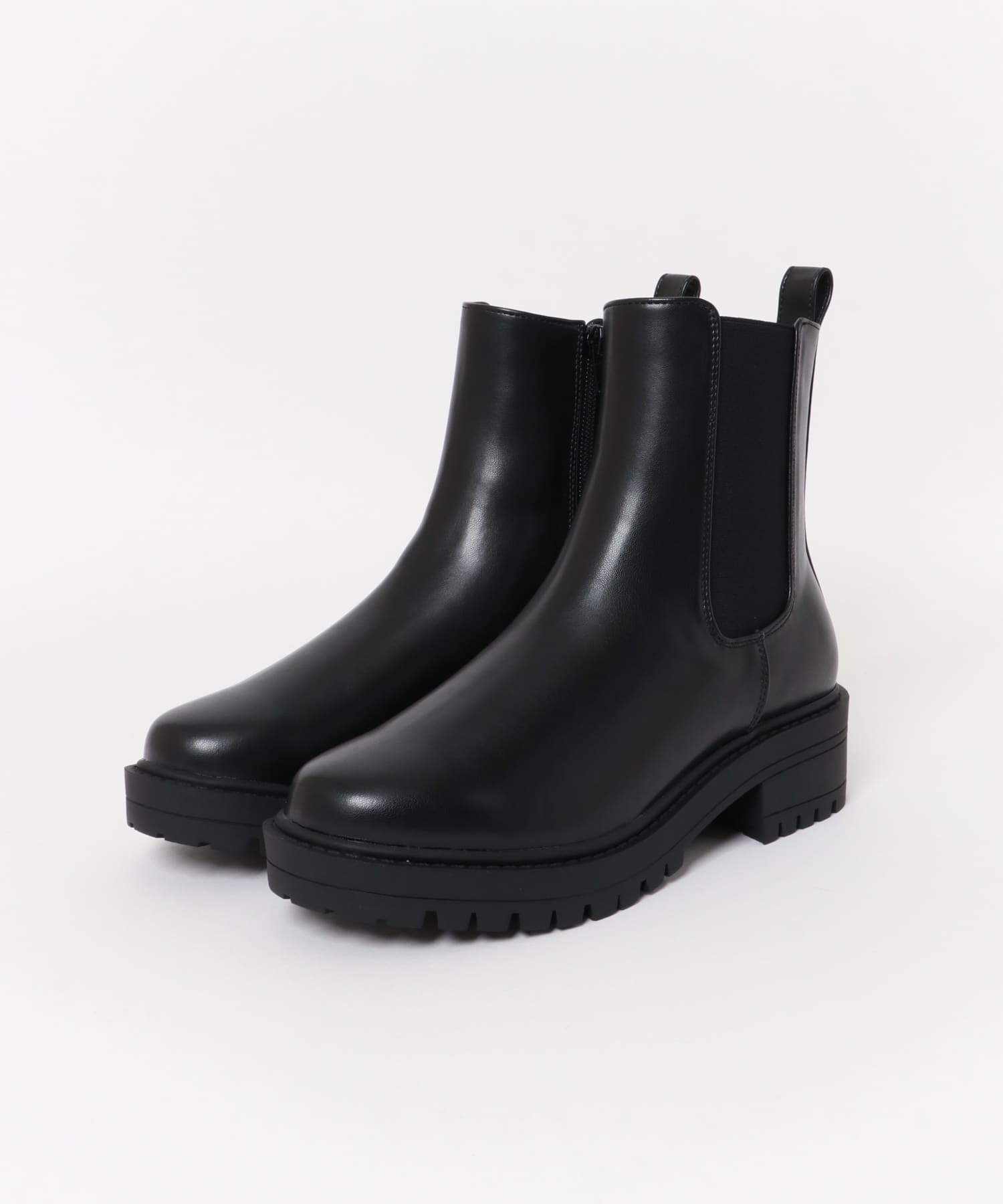 トラックソールブーツ BLACK 36