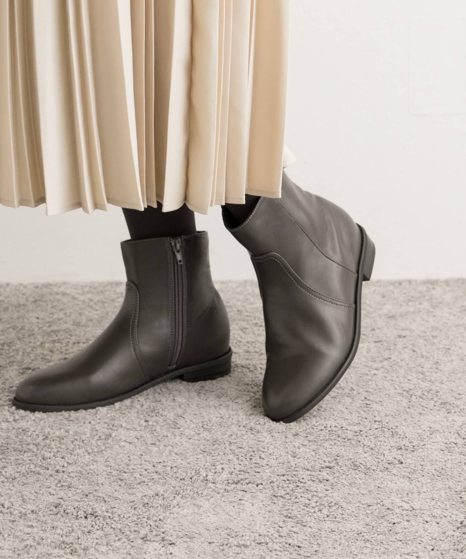 抗菌消臭機能ショートブーツ