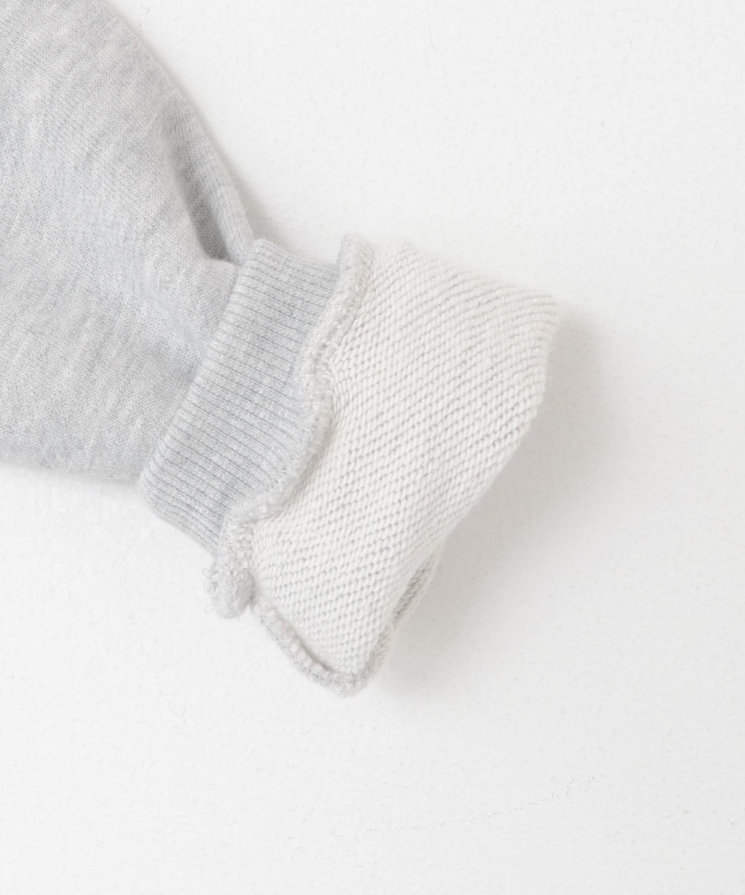『親子リンク』パイル刺繍ロゴスウェット(KIDS) TOP GRAY 105