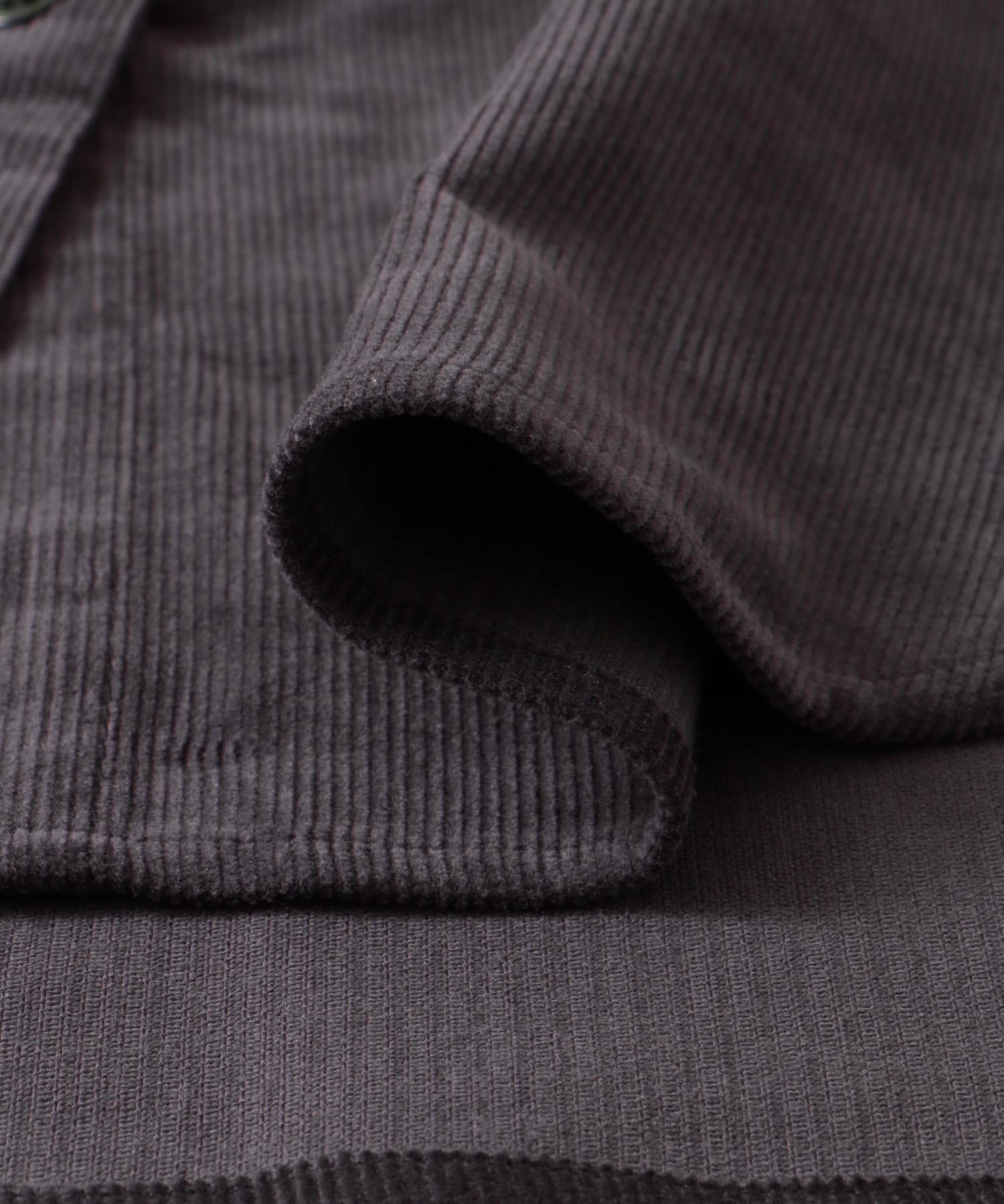 『親子リンク』『UR TECH』コーデュロイシャツワンピース(KIDS) GRAY 105