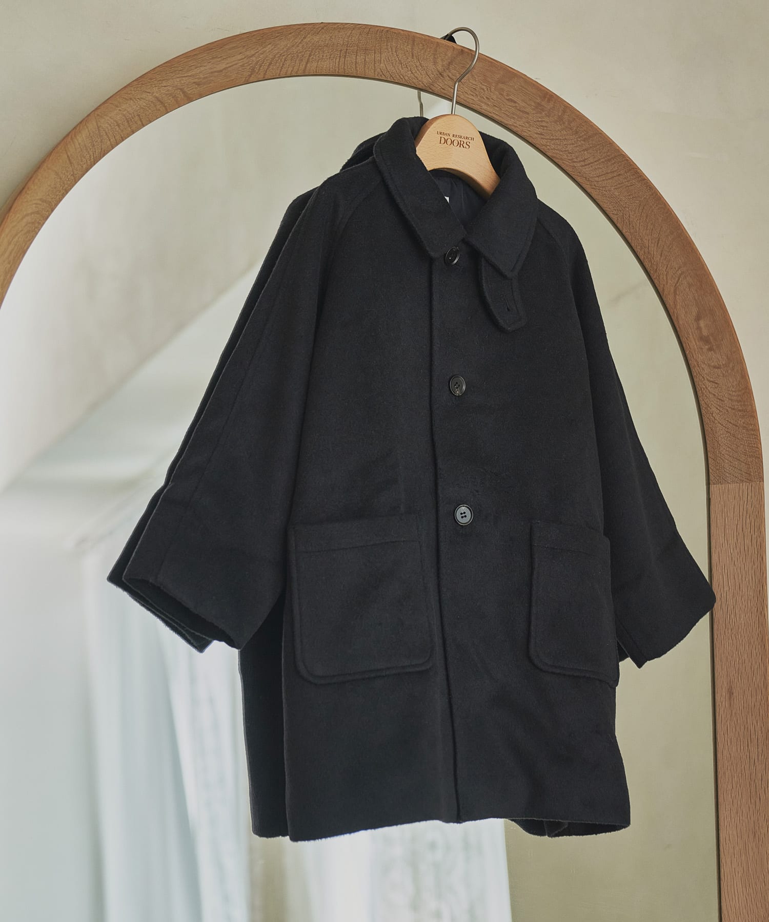 ステンカラーウール混コート(KIDS) D.NAVY 105