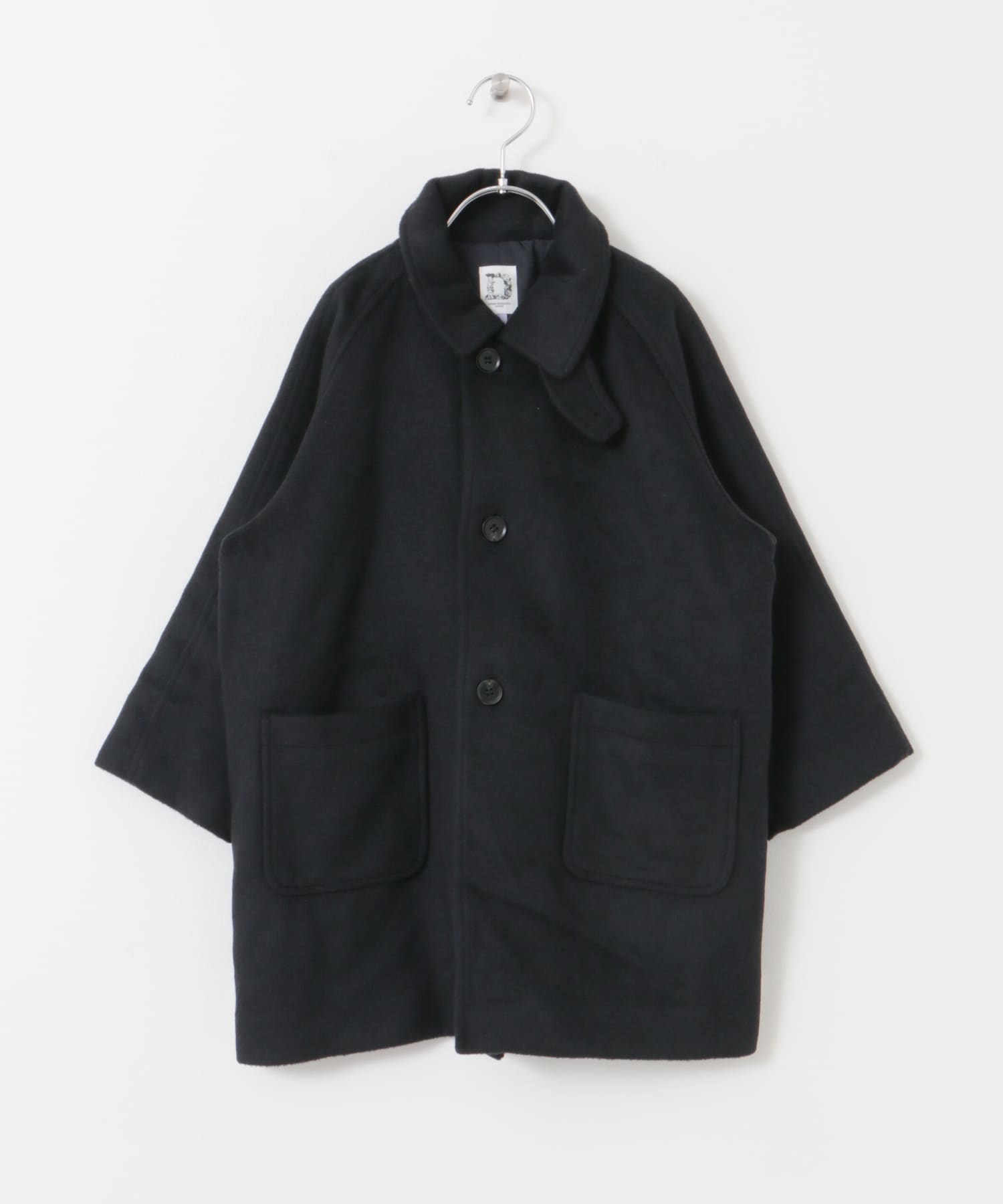 ステンカラーウール混コート(KIDS) D.NAVY 105