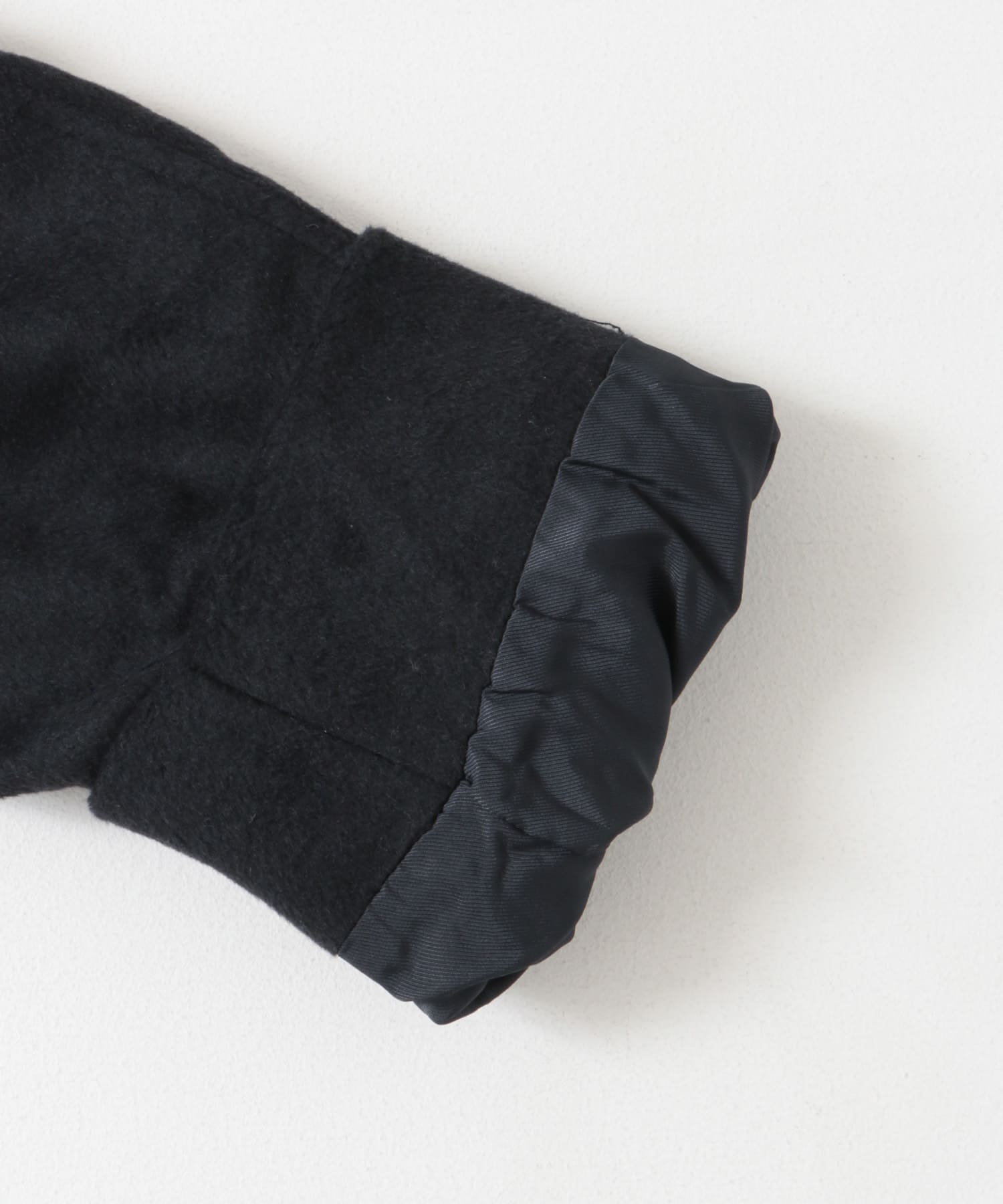 『WEB/一部店舗限定』ステンカラーウール混コート(KIDS) D.NAVY 150