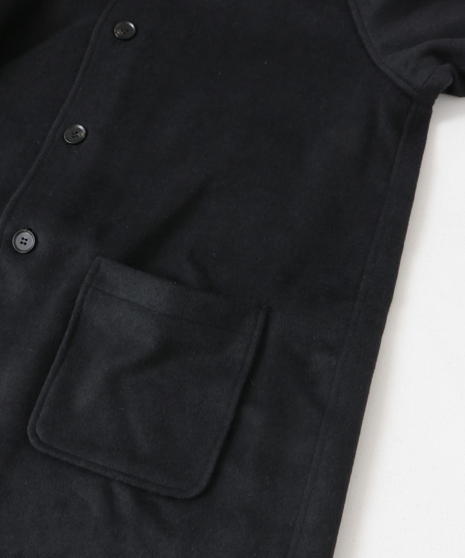 『WEB/一部店舗限定』ステンカラーウール混コート(KIDS) D.NAVY 150