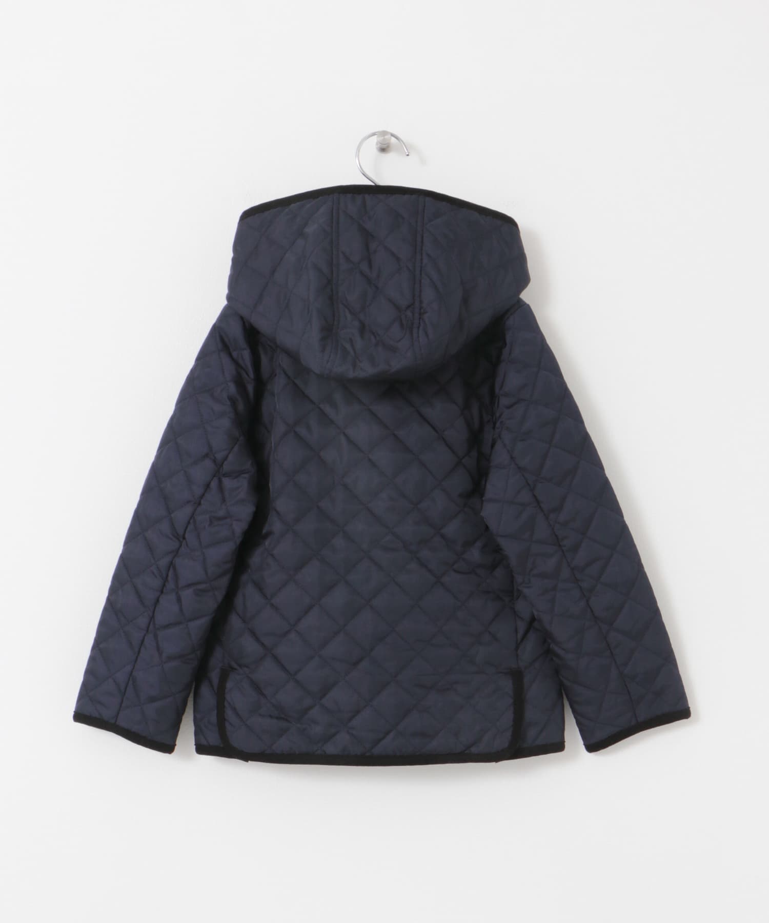 『洗濯可』キルトジャケット(KIDS) NAVY 105