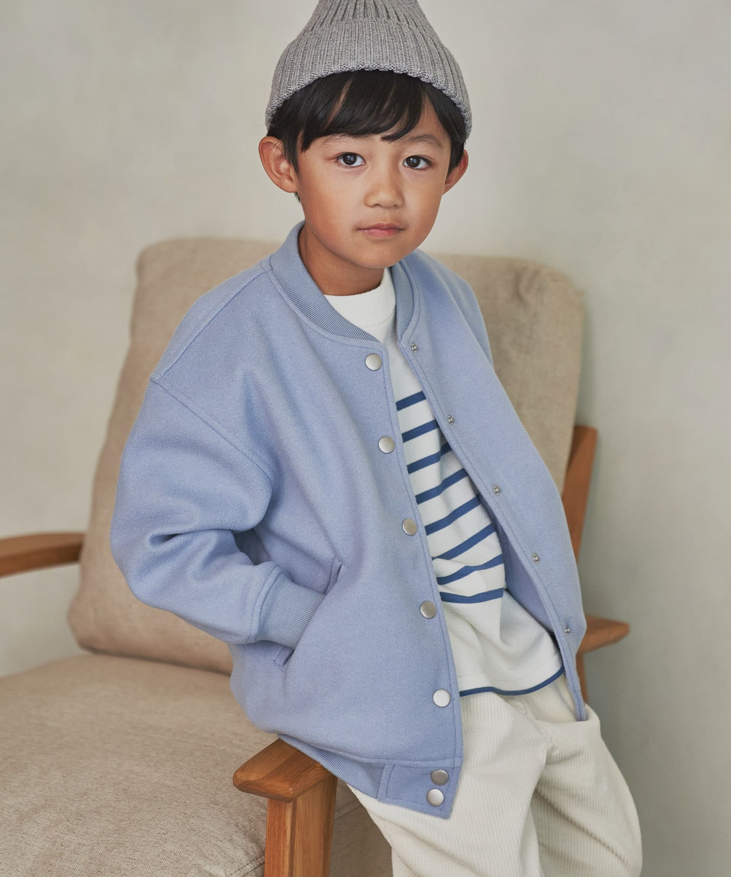 ウールライクスタジアムジャンパー(KIDS)