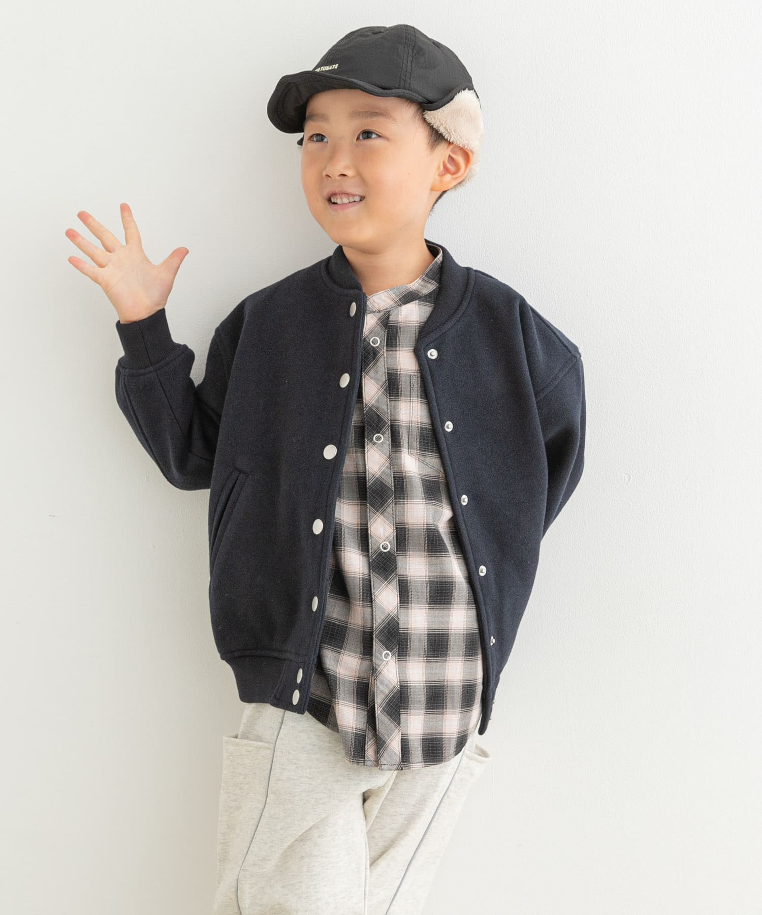 ウールライクスタジアムジャンパー(KIDS)