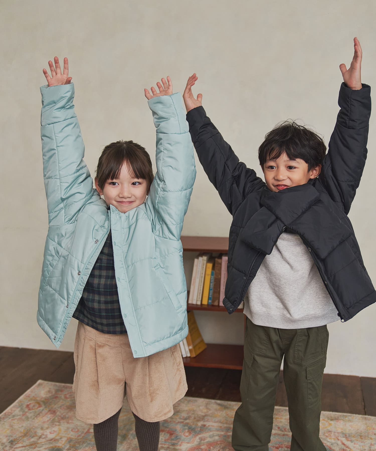 身長：113cm サイズ：120 / 身長：116cm サイズ：120