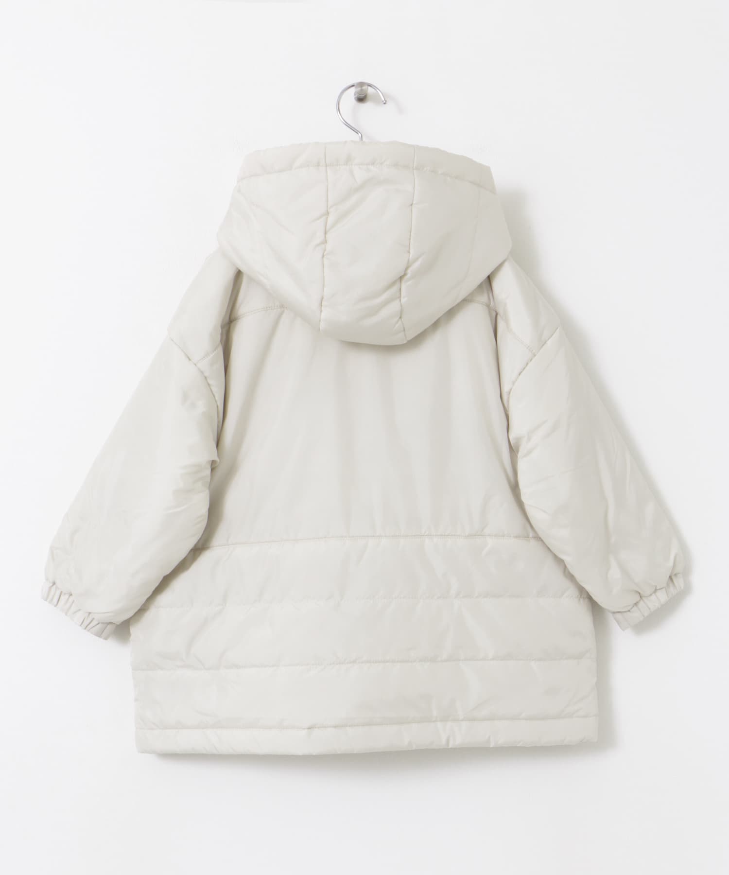 『洗濯可/撥水』THERMOARENA中綿コート(KIDS) IVORY 105