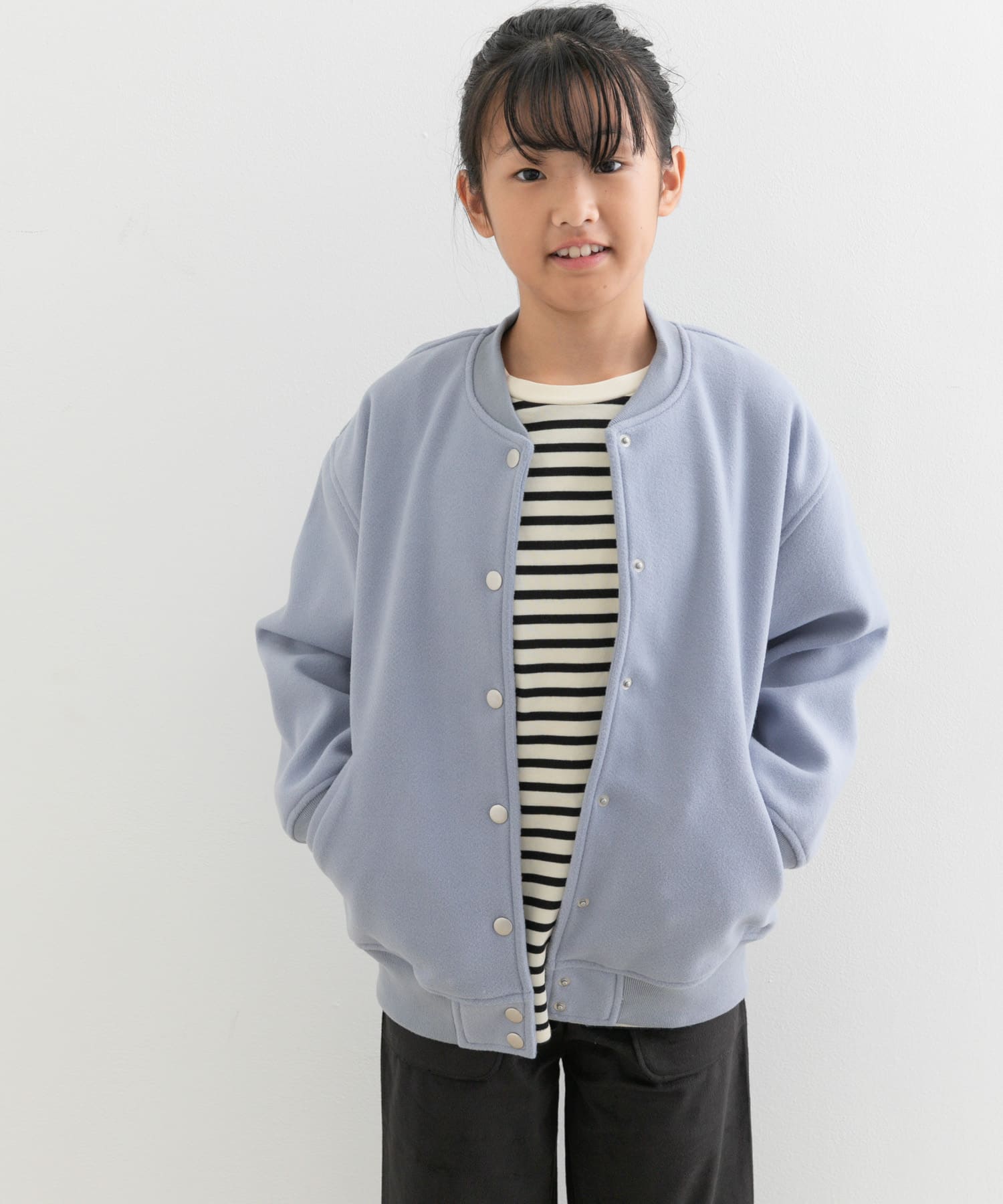 『WEB/一部店舗限定』ウールライクスタジアムジャンパー(KIDS)