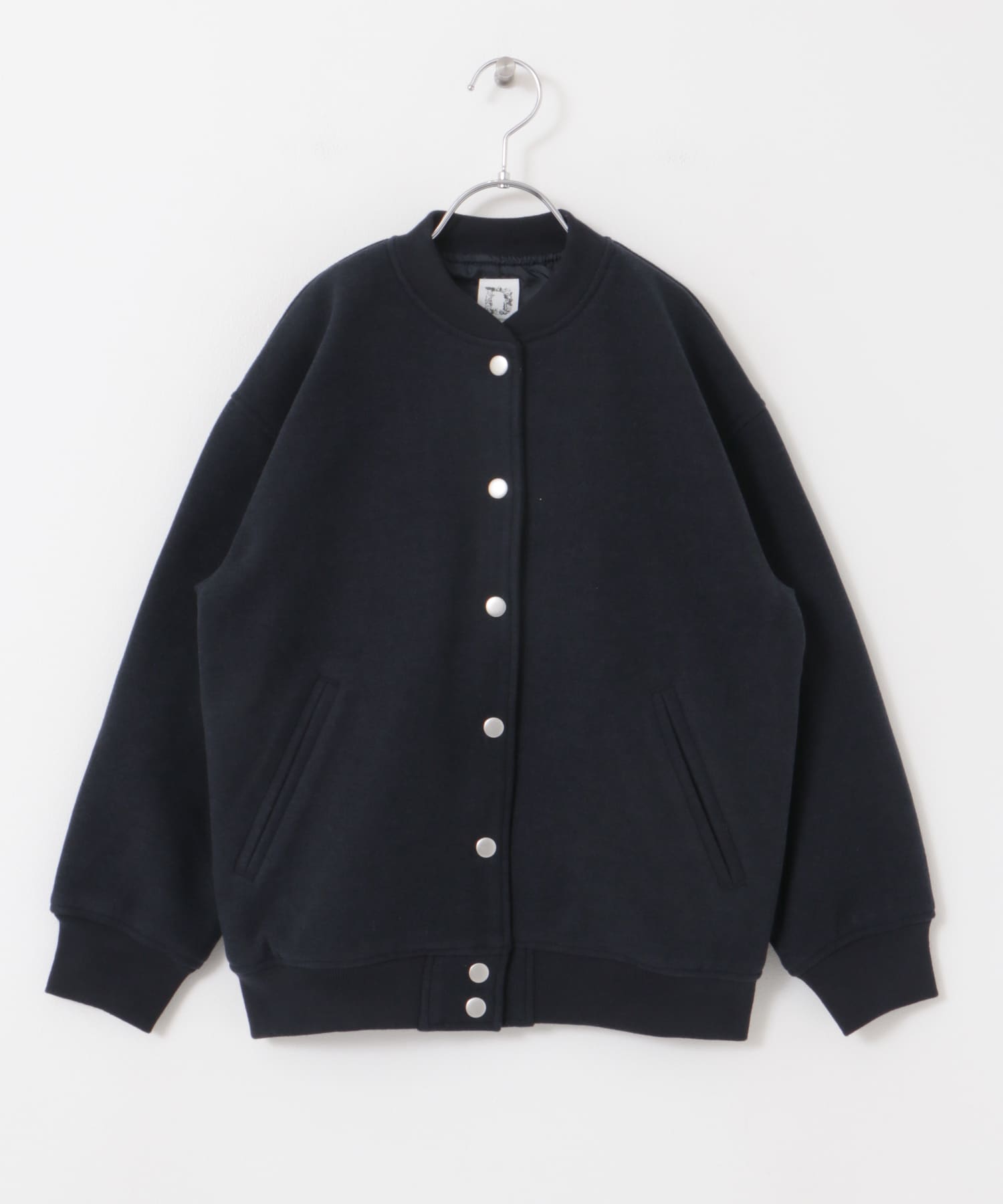 『WEB/一部店舗限定』ウールライクスタジアムジャンパー(KIDS) NAVY 150