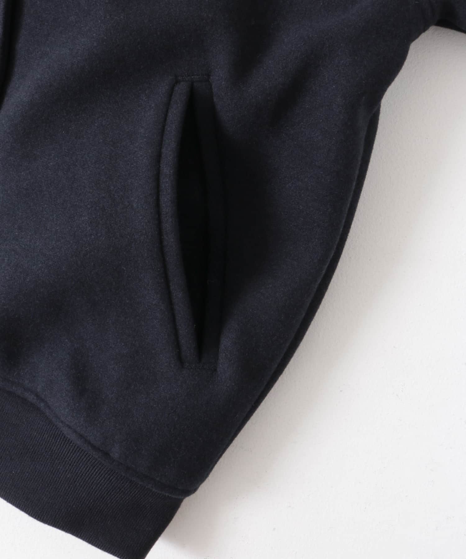 『WEB/一部店舗限定』ウールライクスタジアムジャンパー(KIDS) NAVY 150
