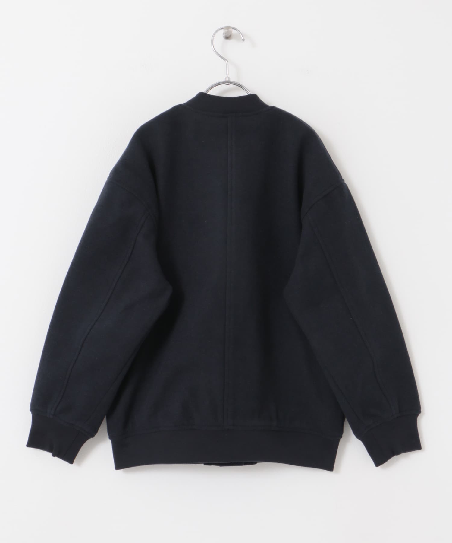 『WEB/一部店舗限定』ウールライクスタジアムジャンパー(KIDS) NAVY 150