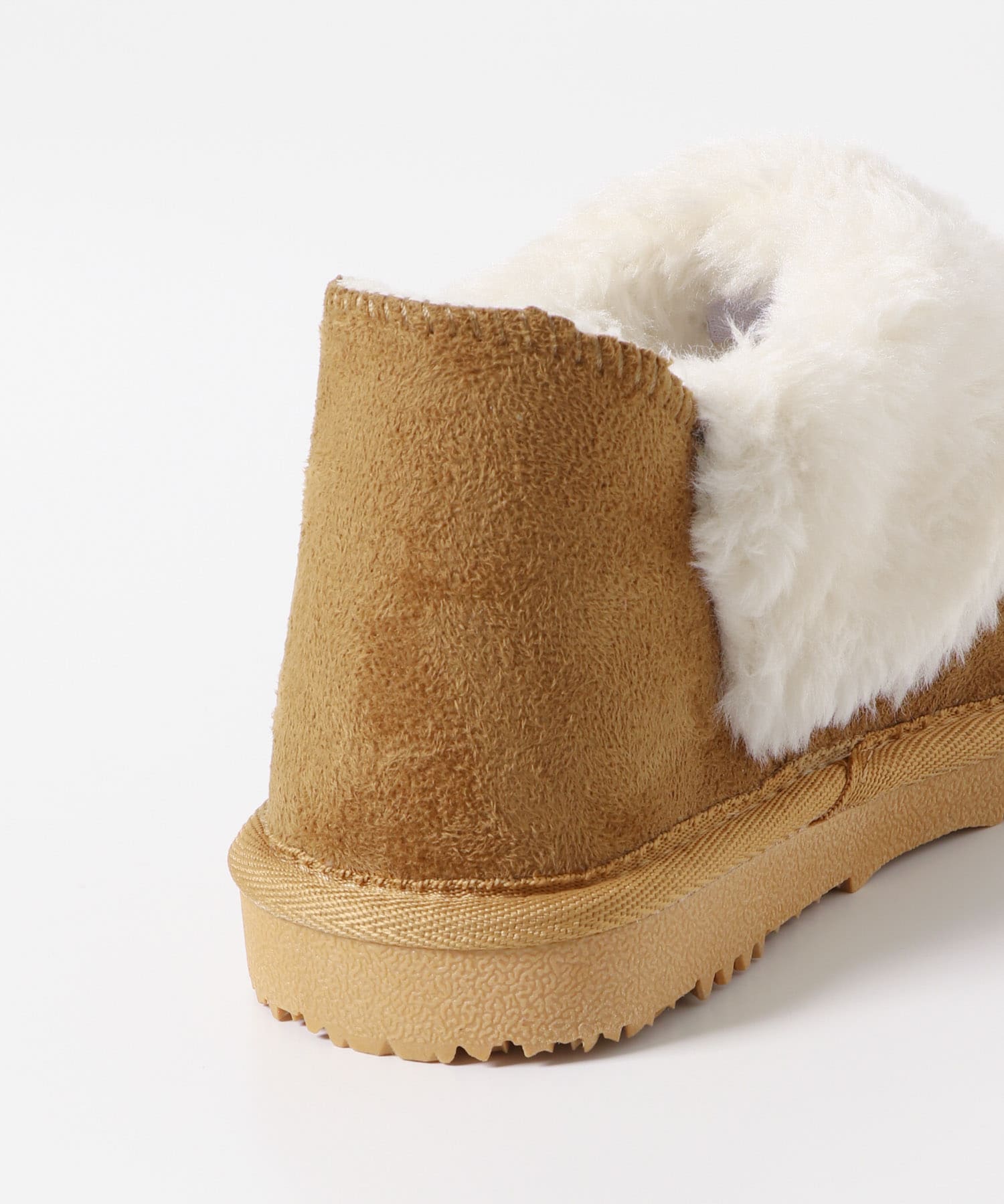 ショートムートンブーツ(KIDS) BROWN 18