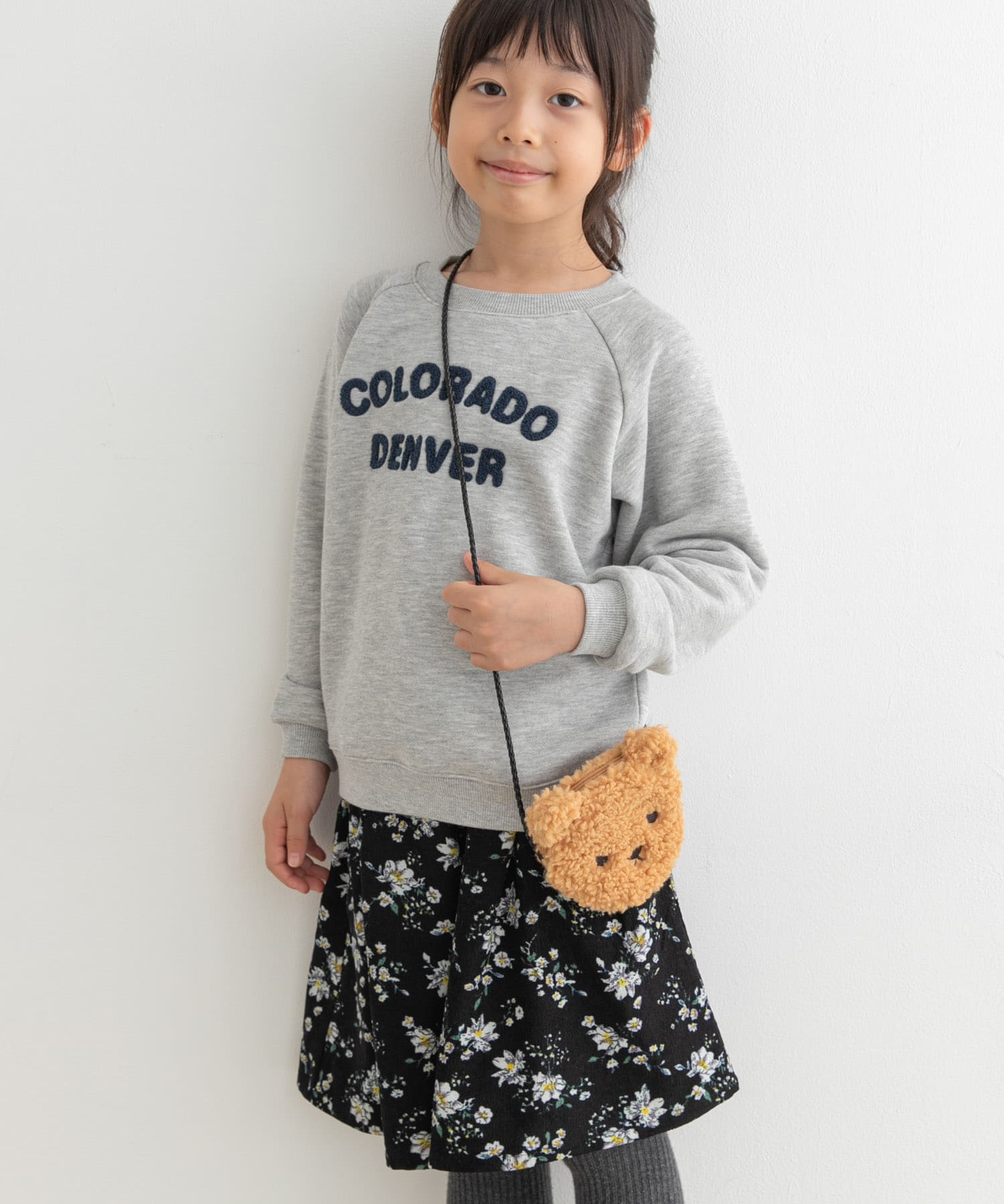アニマルボアポシェット(KIDS) BEIGE one
