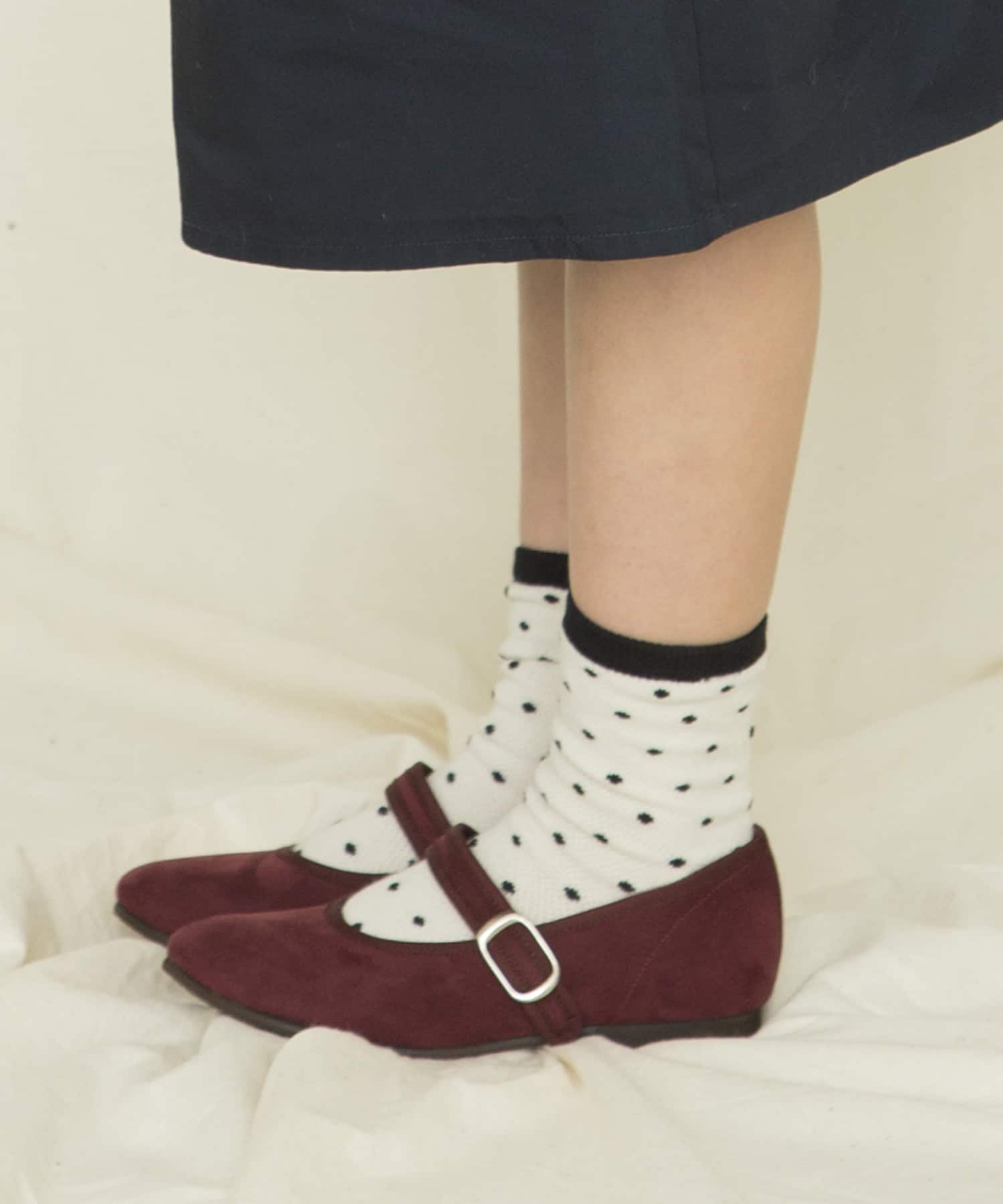 ストラップシューズ(KIDS) BURGUNDY 17