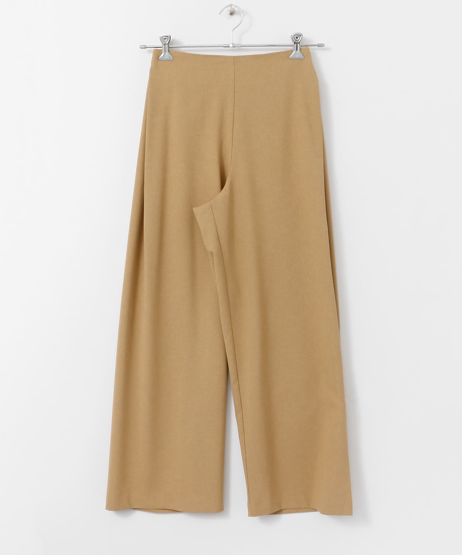 サイドシームレスパンツ∴ CAMEL 36