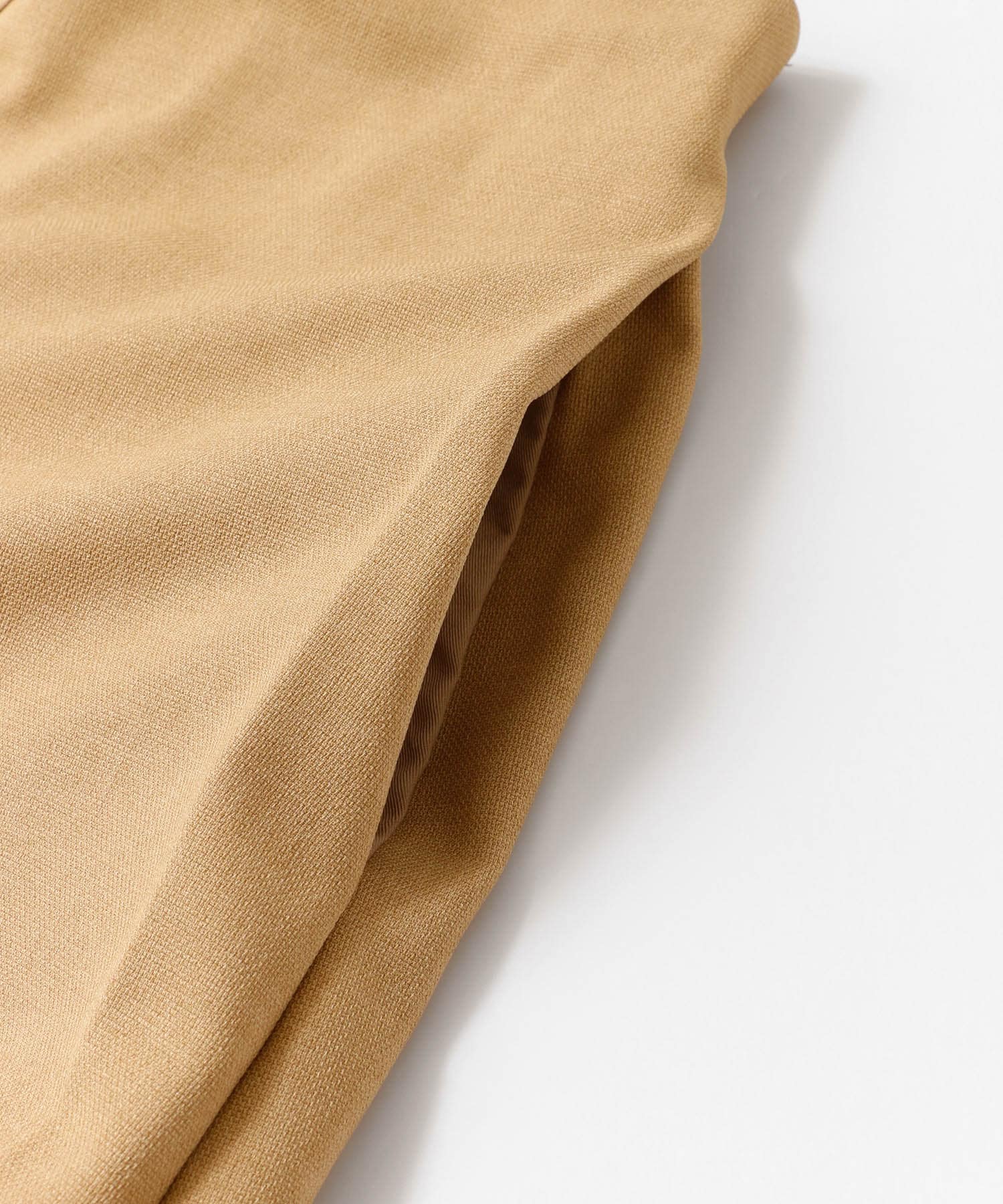 サイドシームレスパンツ∴ CAMEL 36