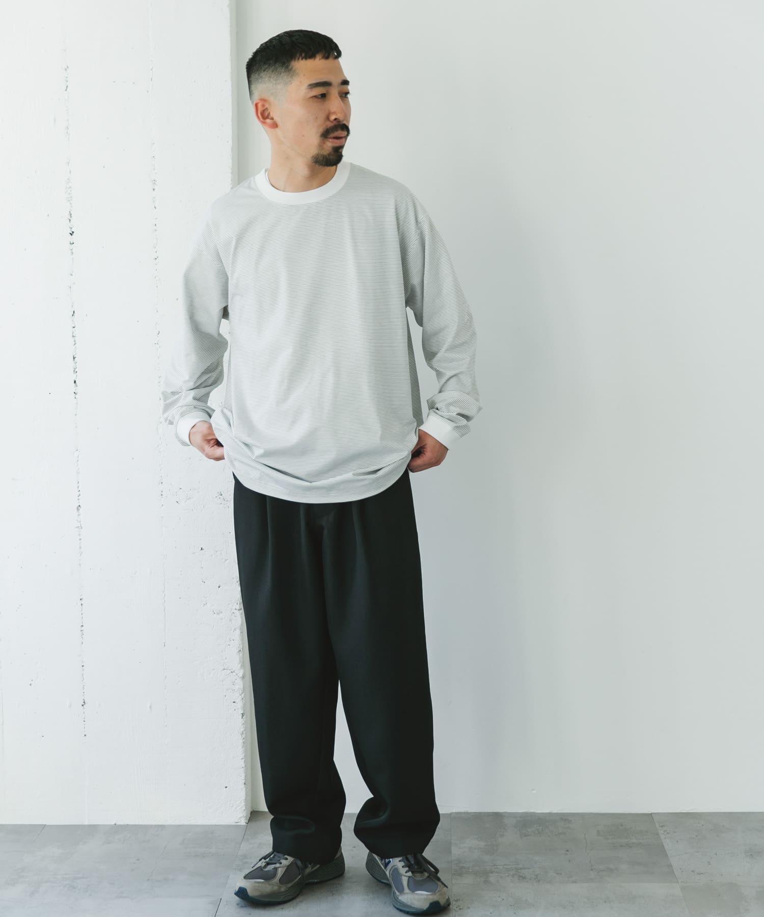 身長：168cm サイズ：L