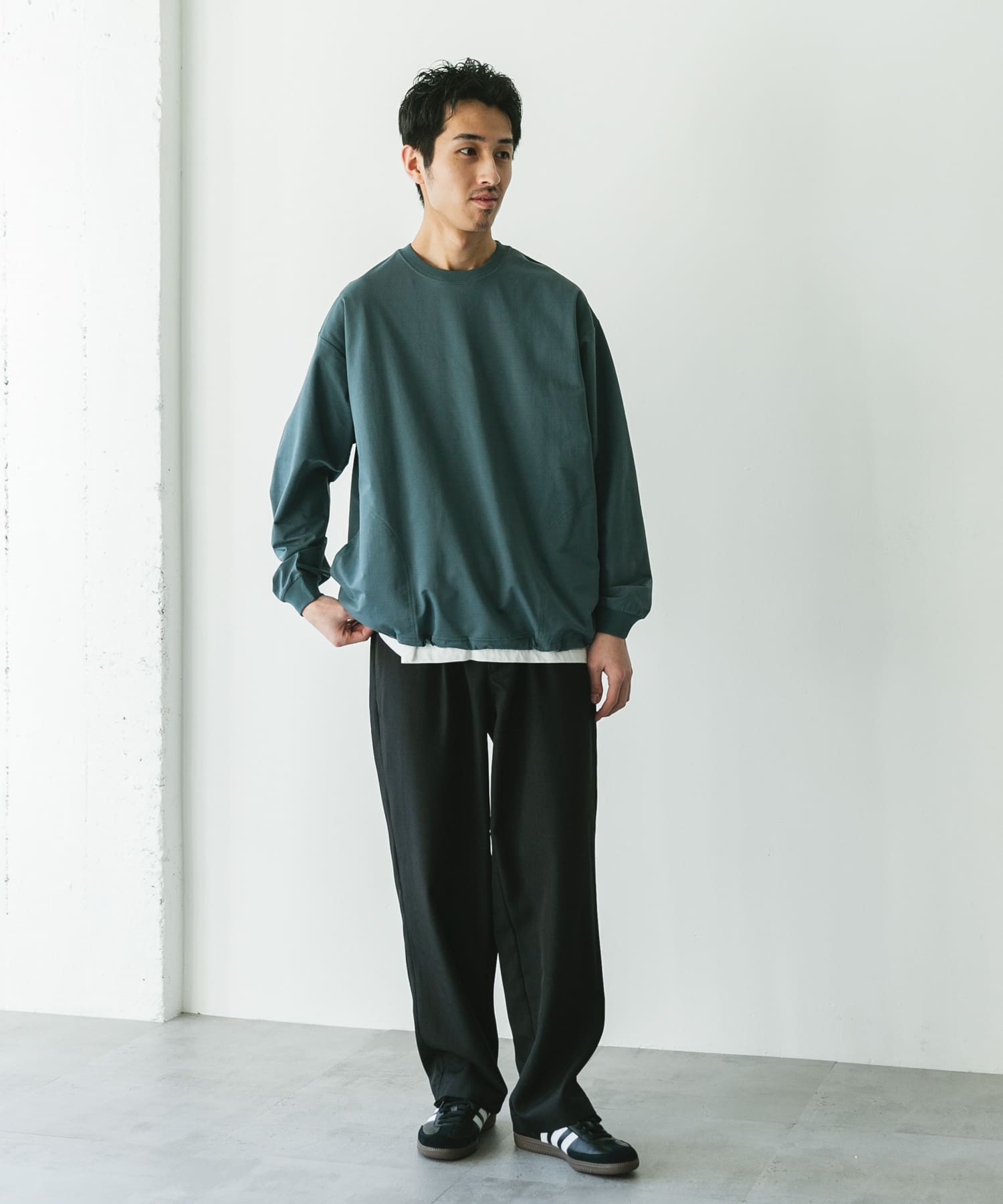 身長：180cm サイズ：L