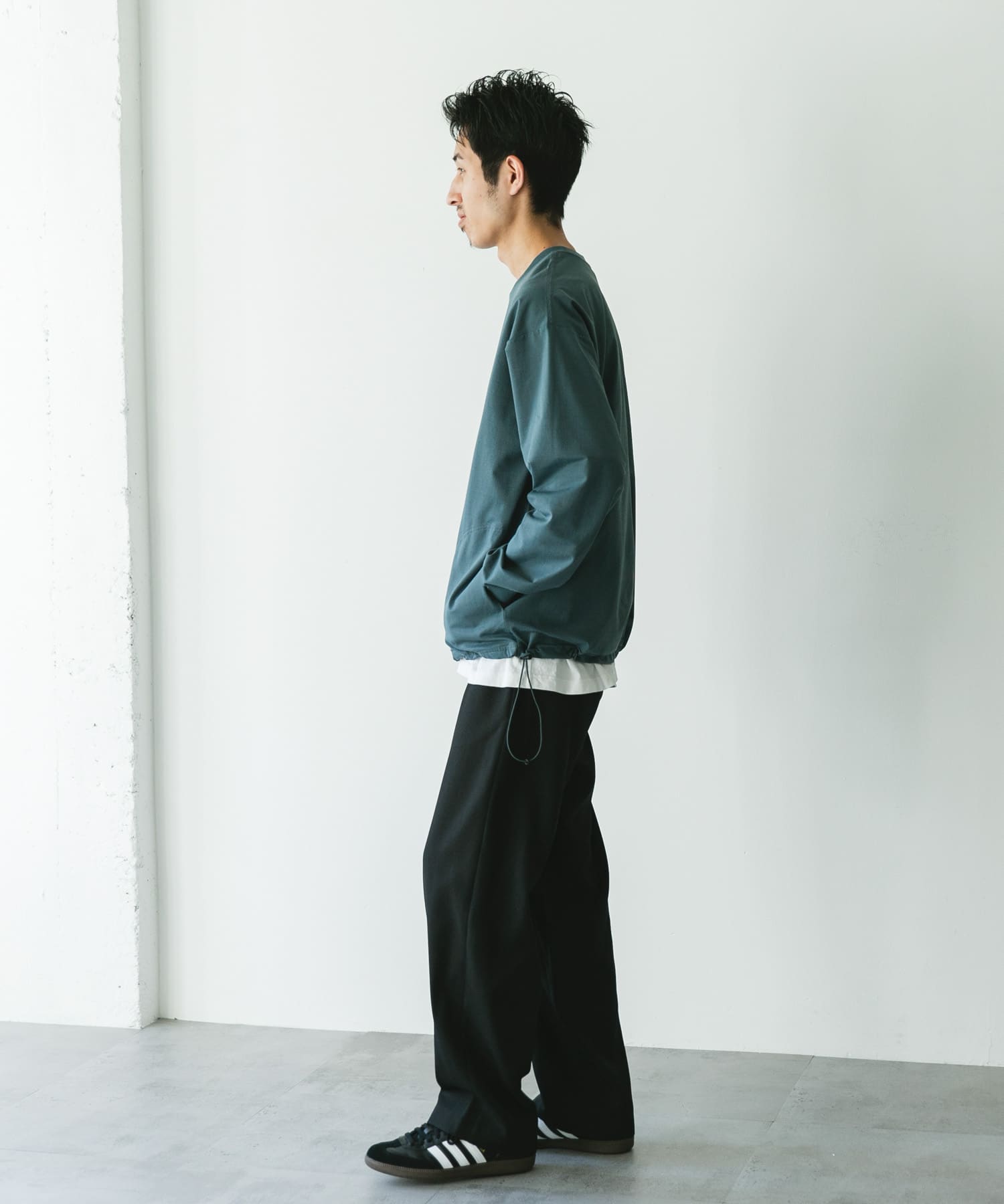 身長：180cm サイズ：L