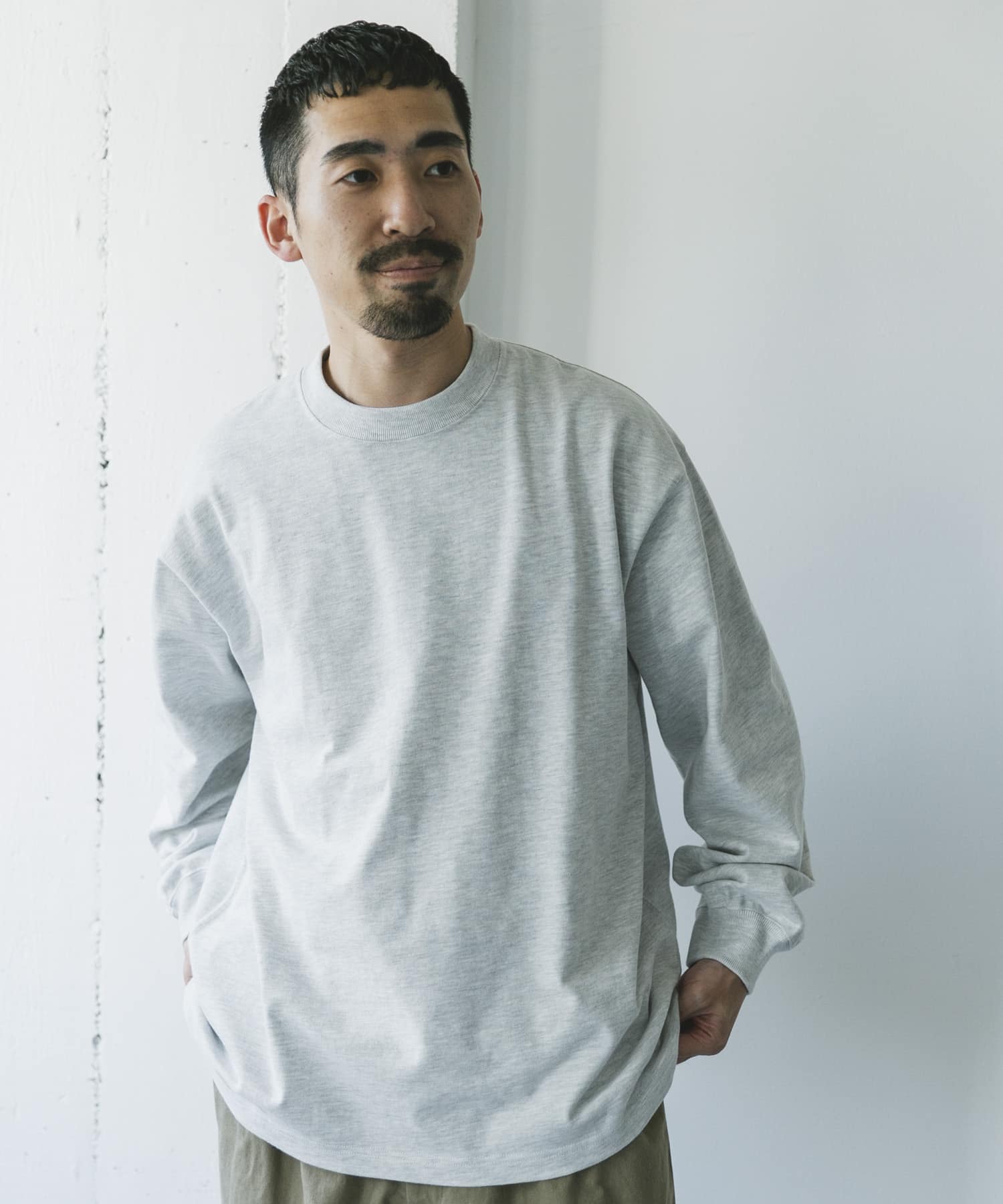 10.5オンス ヘビーウェイトロングスリーブTシャツ(M C.NAVY): トップス
