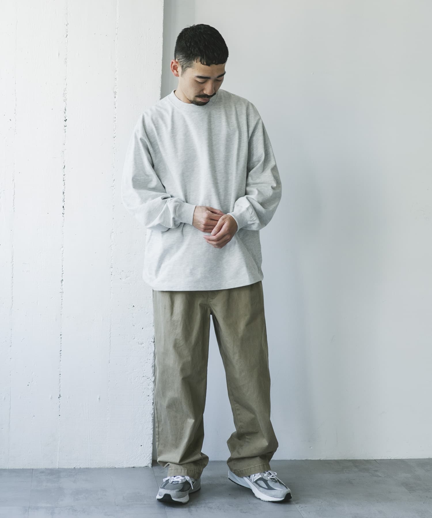 10.5オンス ヘビーウェイトロングスリーブTシャツ(M C.NAVY): トップス