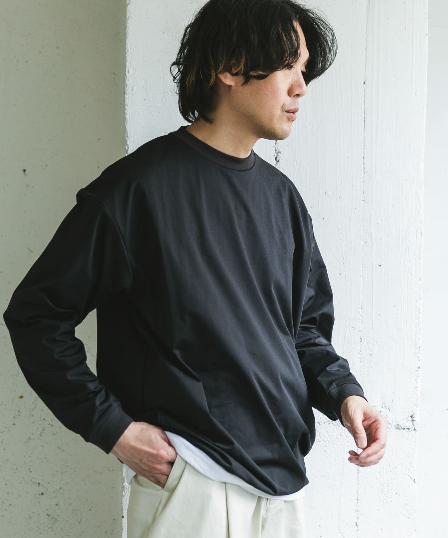 身長：172cm サイズ：L