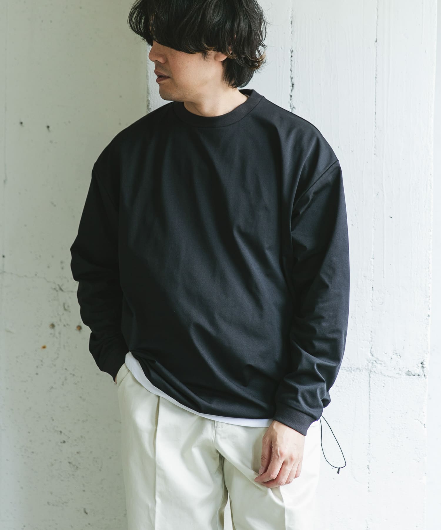 身長：172cm サイズ：L