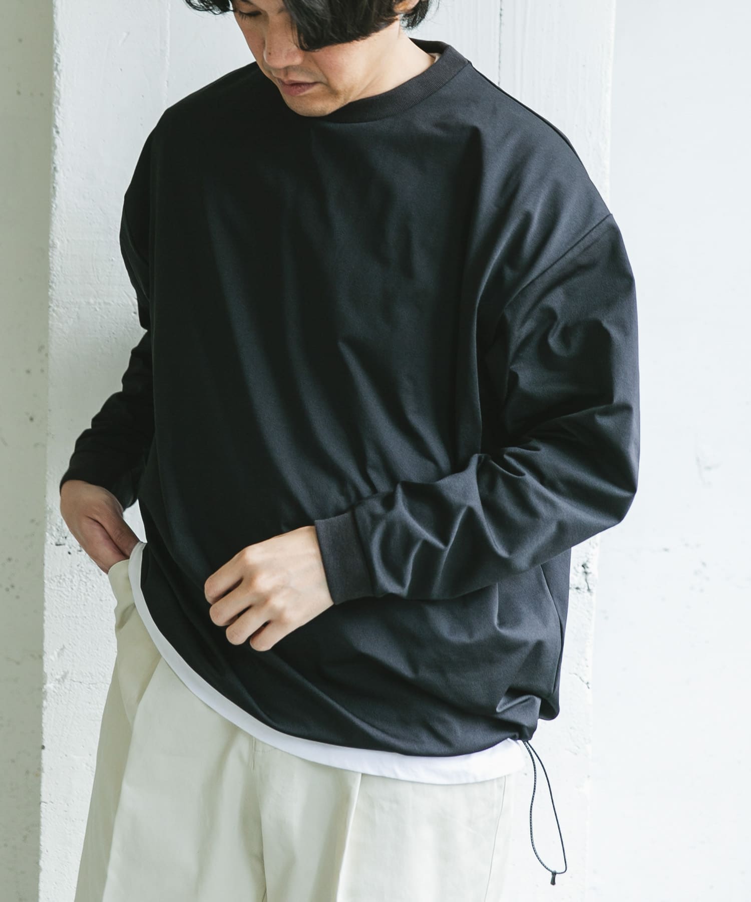 身長：172cm サイズ：L