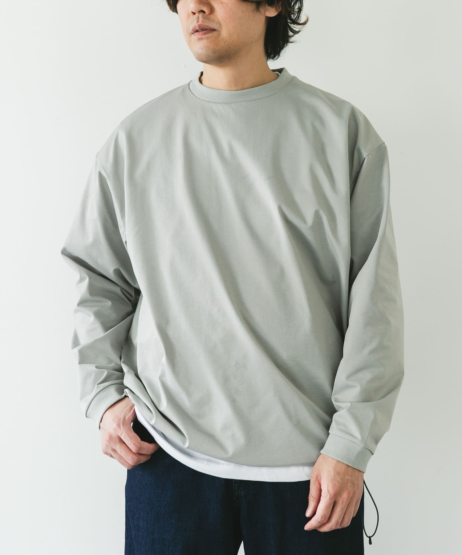 身長：172cm サイズ：L
