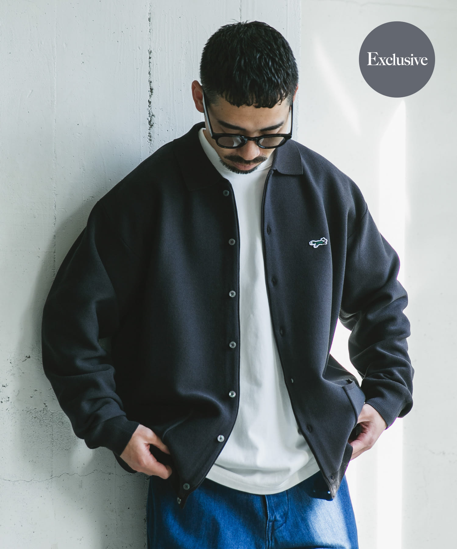 『別注』PENNYS×DOORS　THE FOX シャツカーディガン