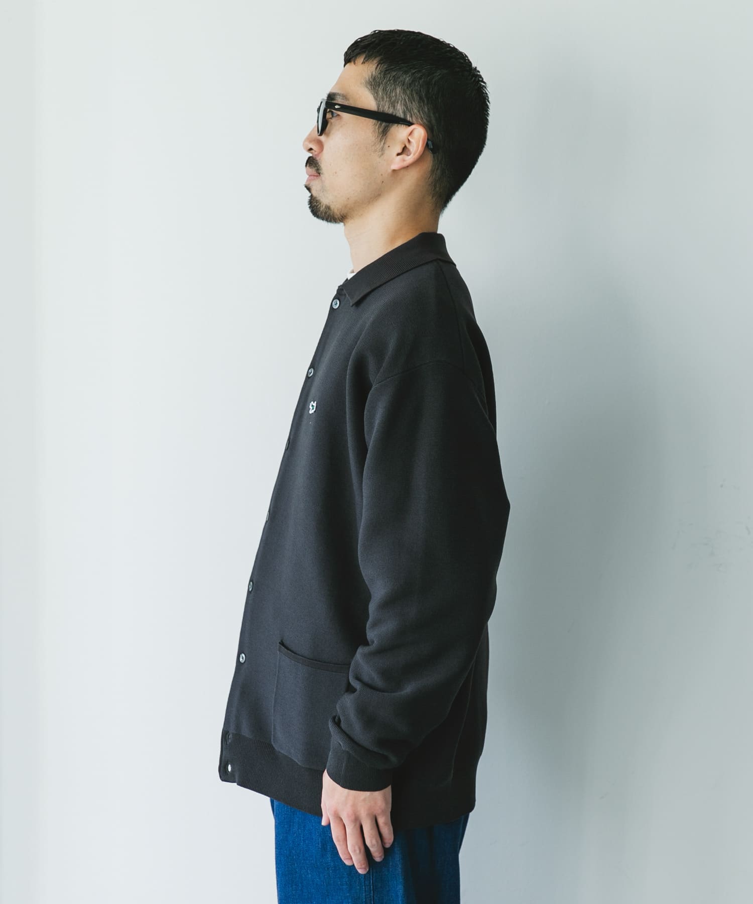 別注』PENNYS×DOORS THE FOX シャツカーディガン(M ORANGE): トップス