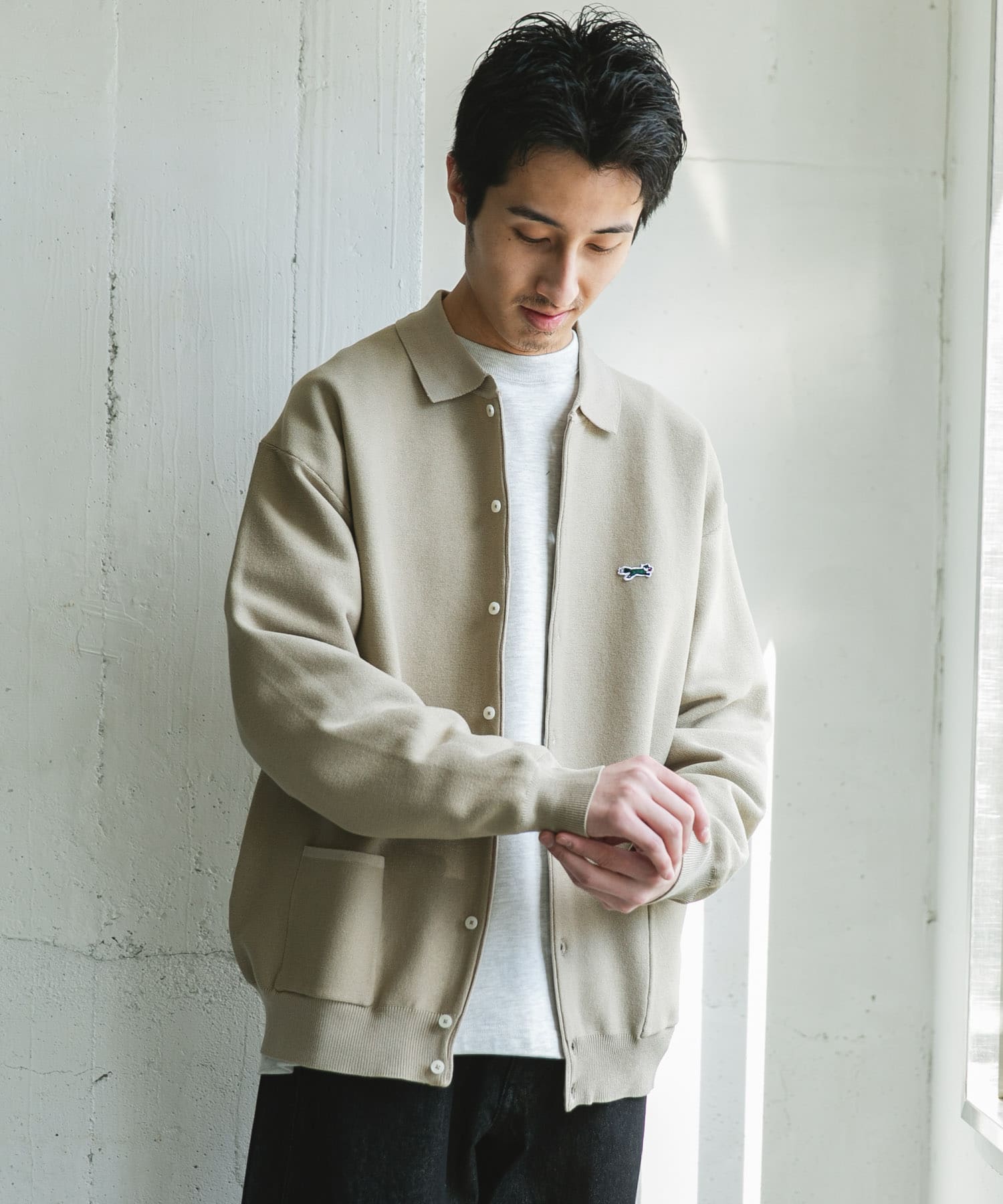 身長：180cm サイズ：L