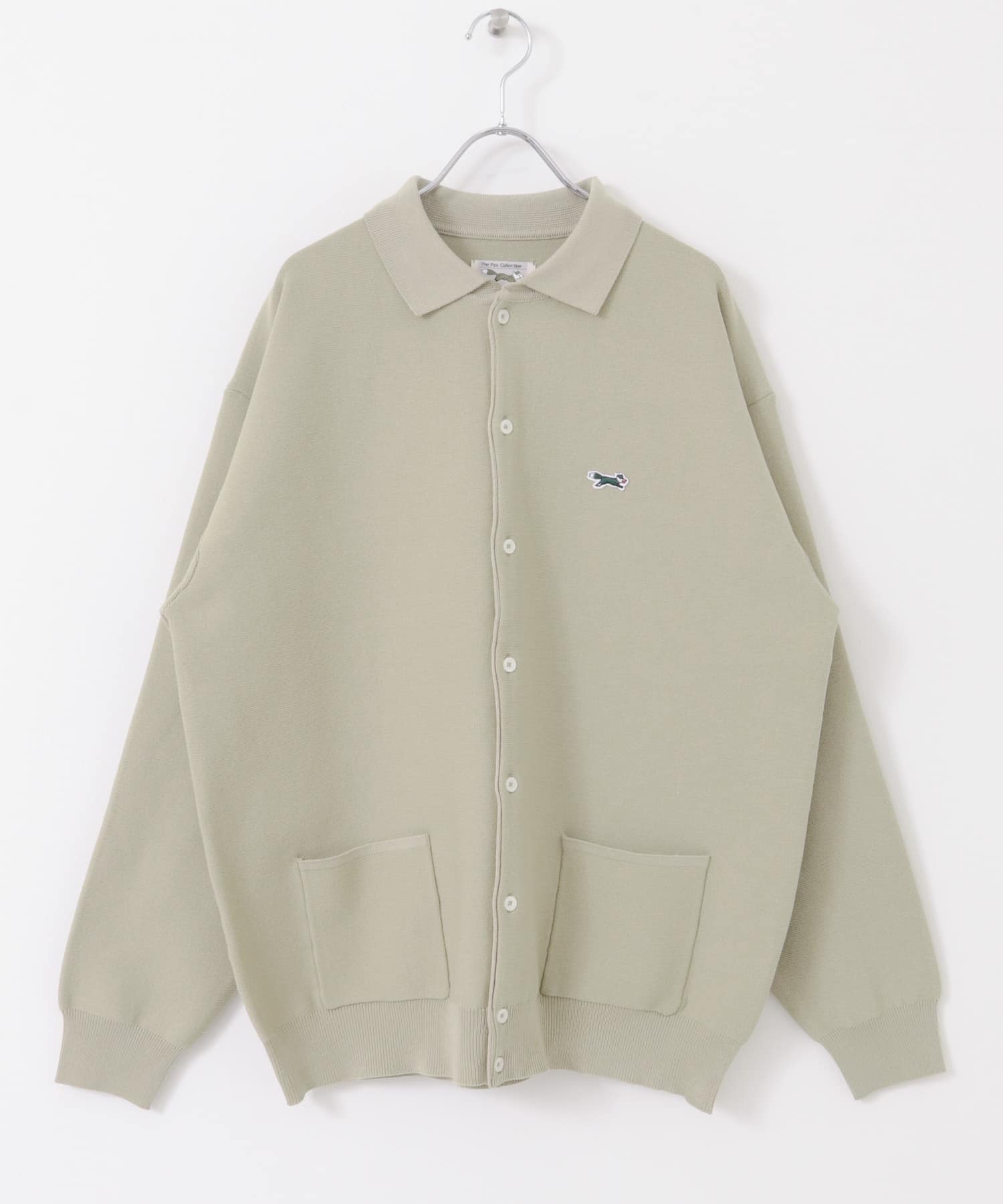 『別注』PENNYS×DOORS　THE FOX シャツカーディガン BEIGE M