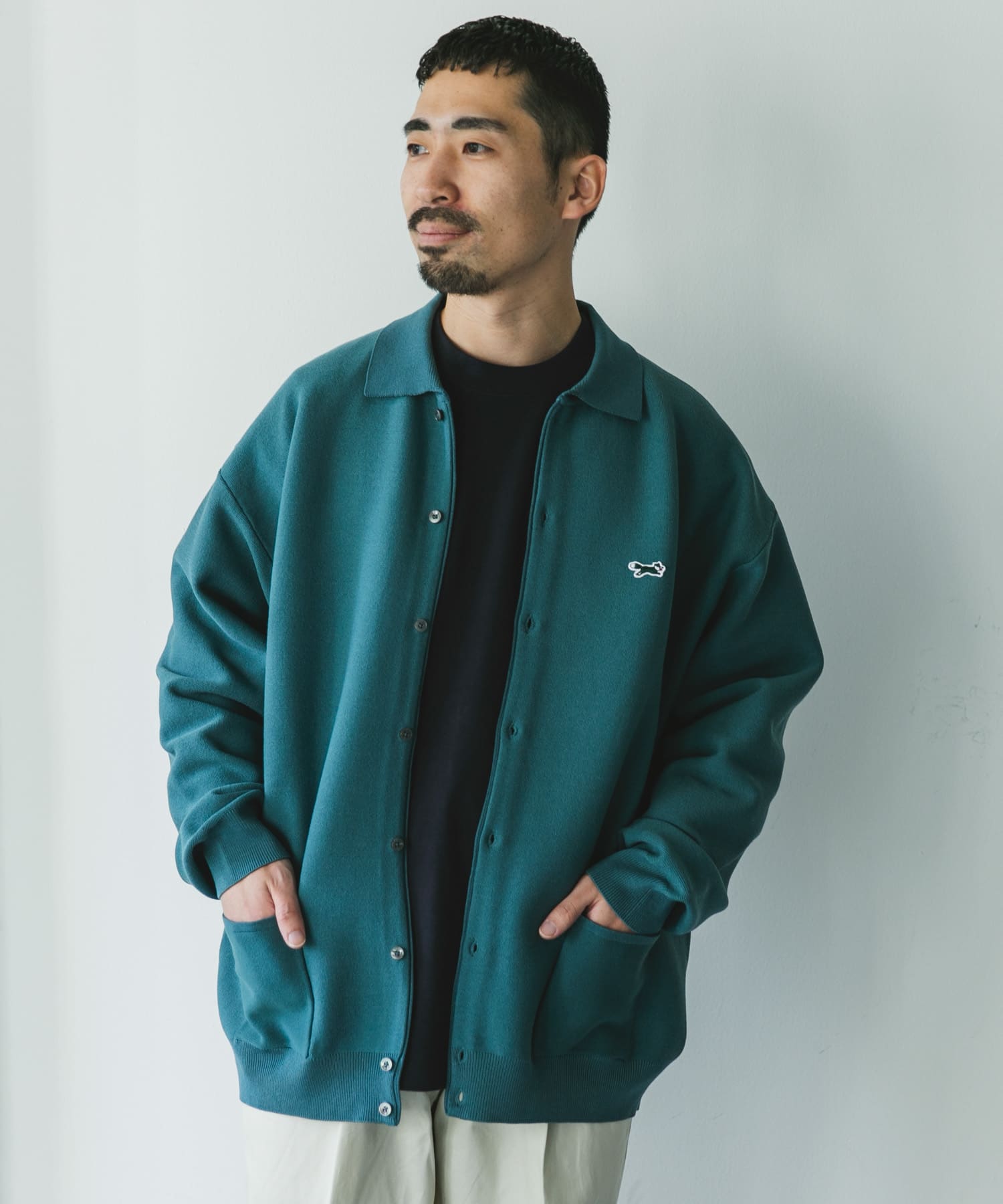 別注』PENNYS×DOORS THE FOX シャツカーディガン(M ORANGE): トップス