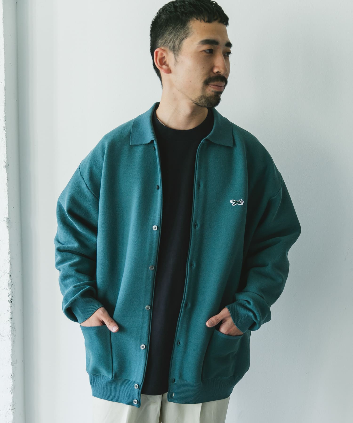 別注』PENNYS×DOORS THE FOX シャツカーディガン(M ORANGE): トップス