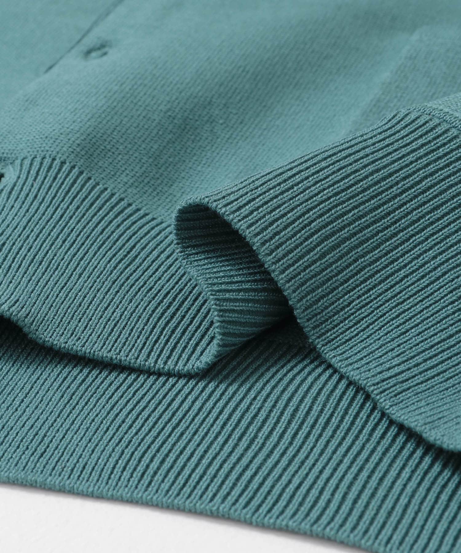 『別注』PENNYS×DOORS　THE FOX シャツカーディガン BLUE M