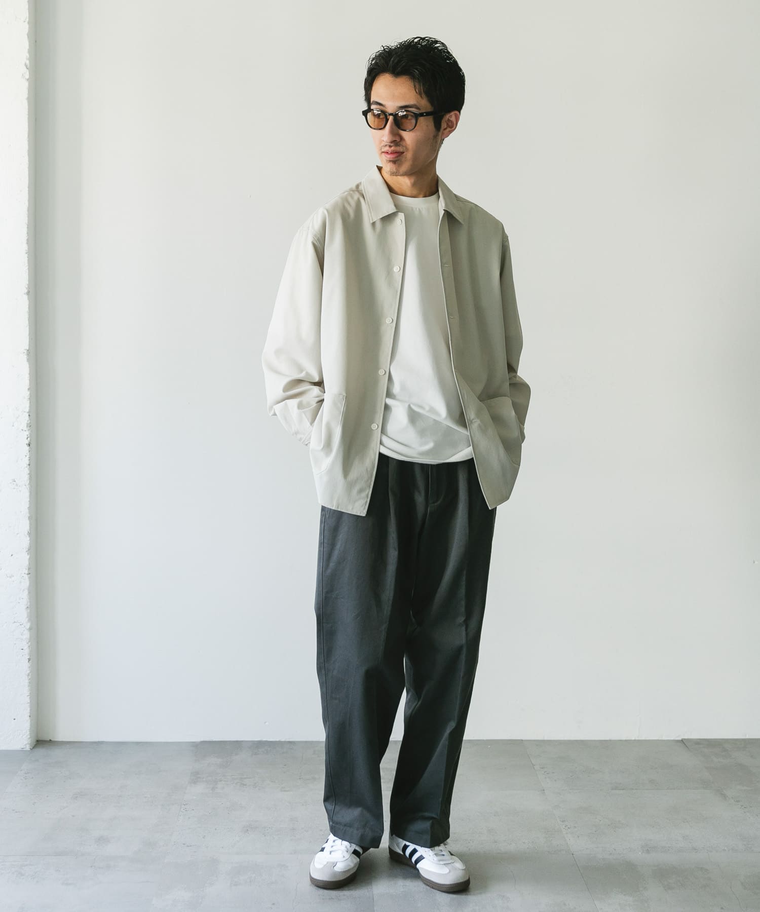 身長：180cm サイズ：L