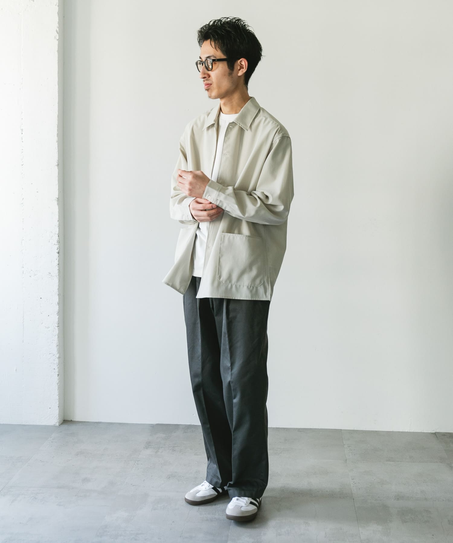 身長：180cm サイズ：L