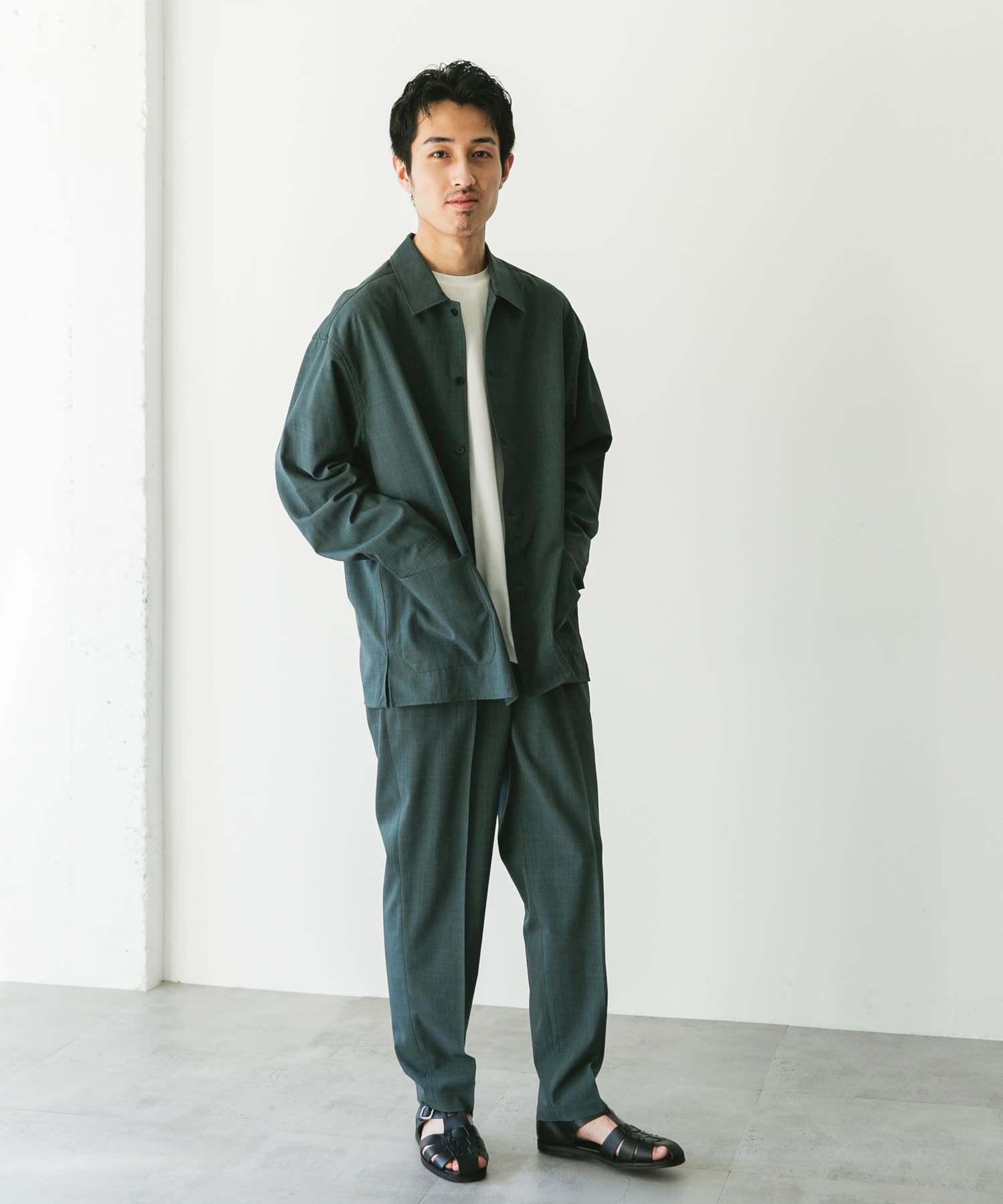身長：180cm サイズ：L